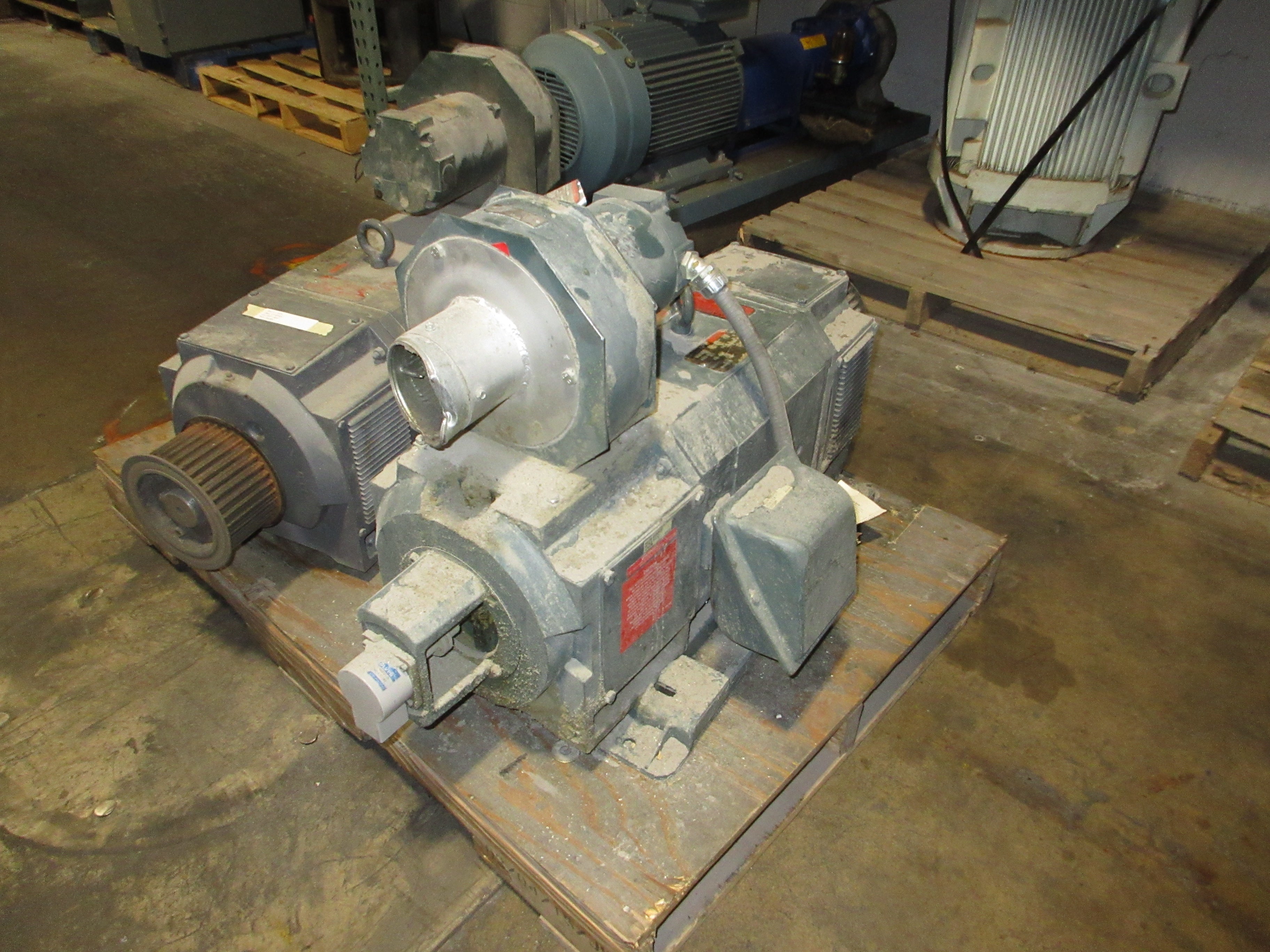 Reliance DC Motor 01KA437403-YT 60HP 1750/2100RPM 500V 102A Force-Ventilated
