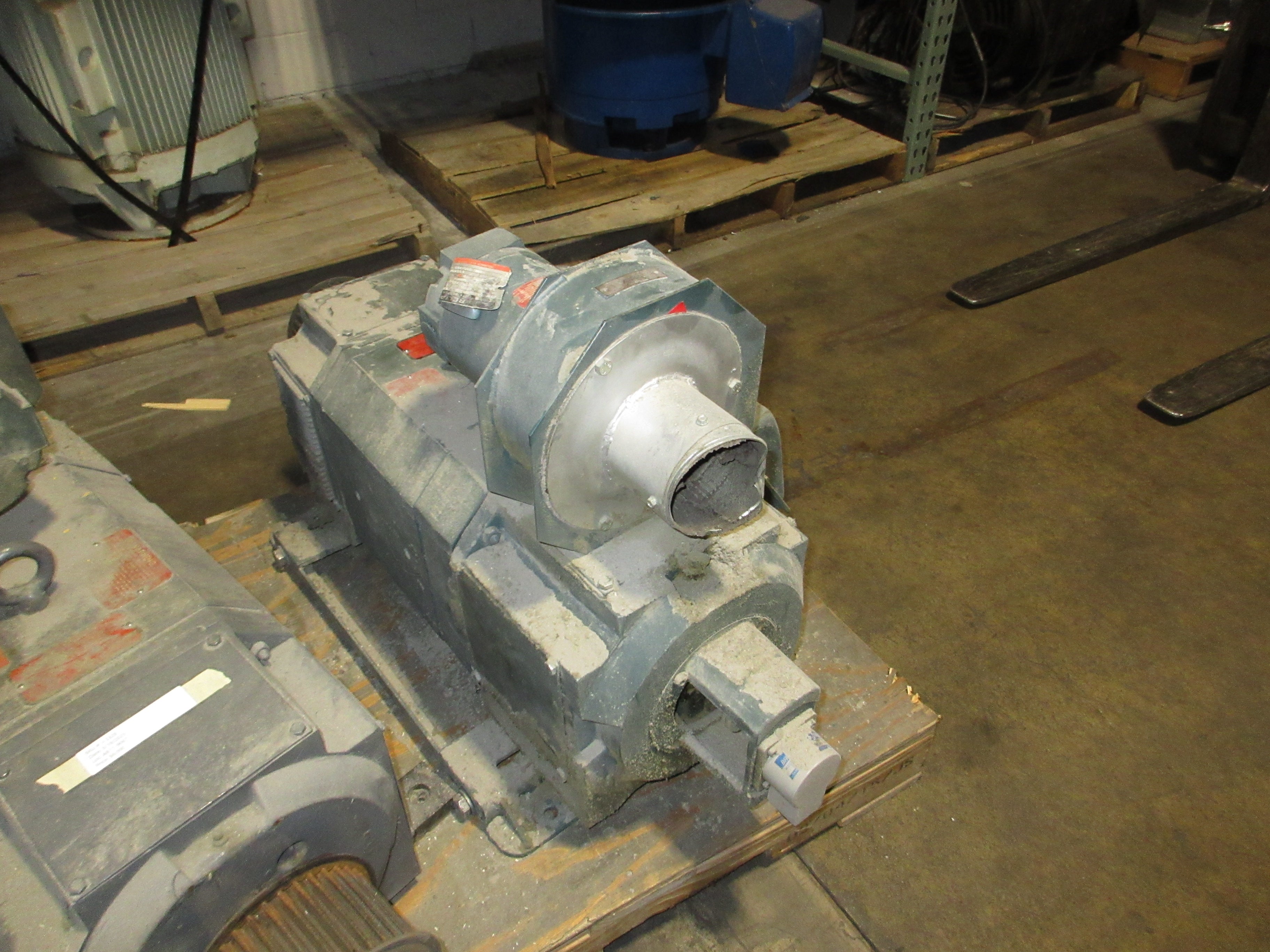Reliance DC Motor 01KA437403-YT 60HP 1750/2100RPM 500V 102A Force-Ventilated