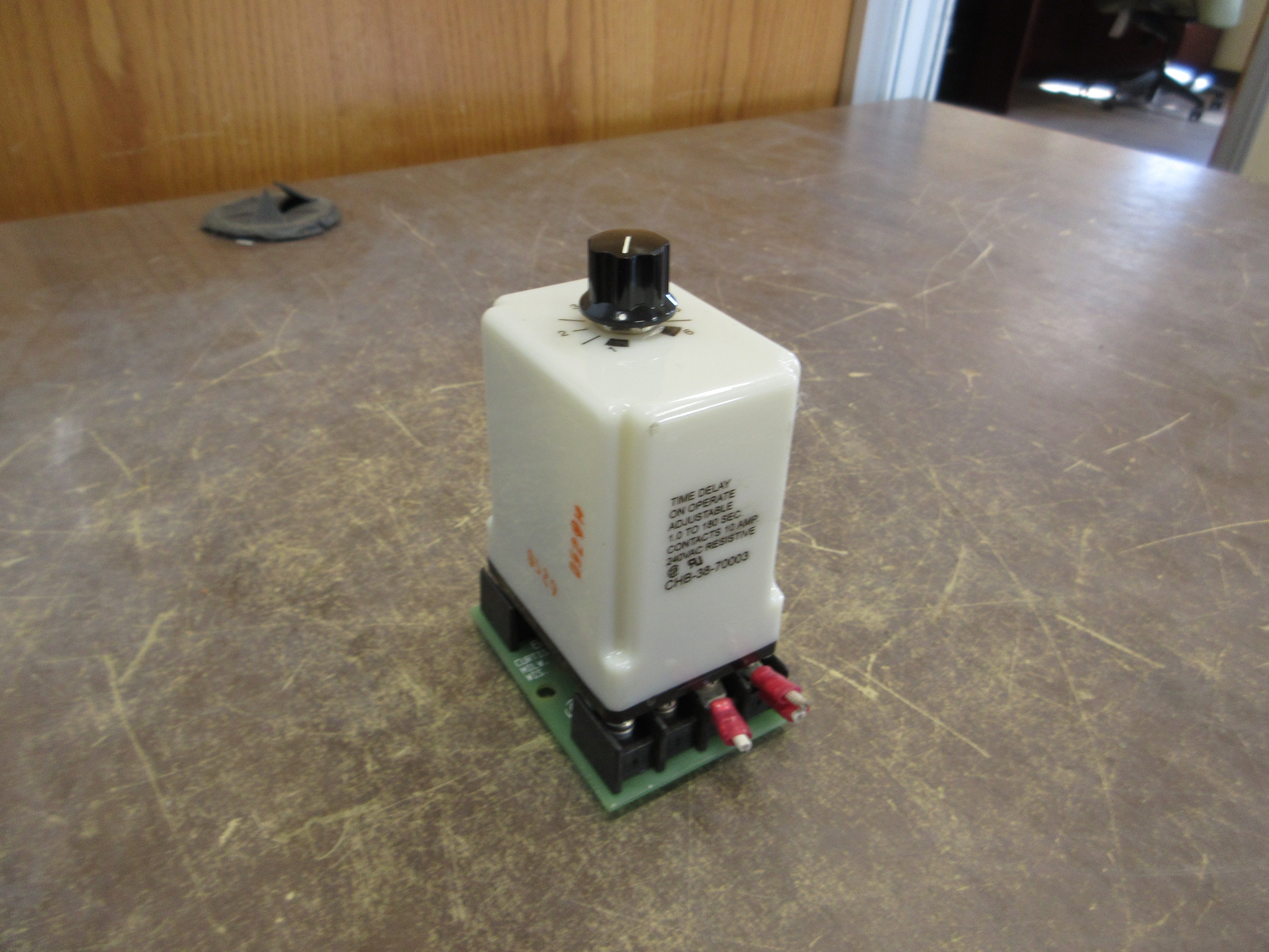 Potter & Brumfield Time Delay Relay CHB-38-70003 Range: 1.0-180 Sec w/ Base Used