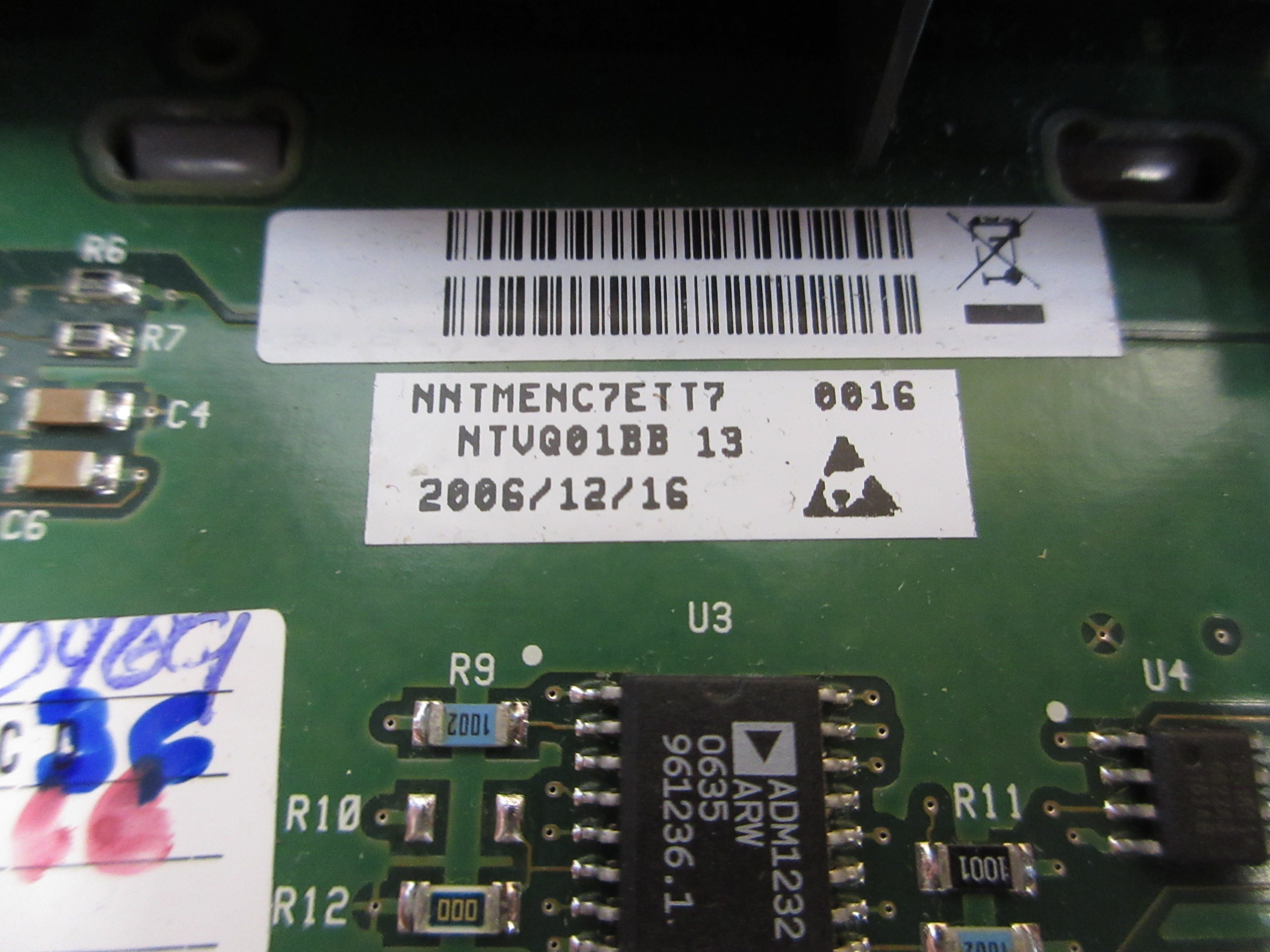 Nortel Meridian 32-Voice Gateway Media Card NTVQ01BB RIse 13 Used