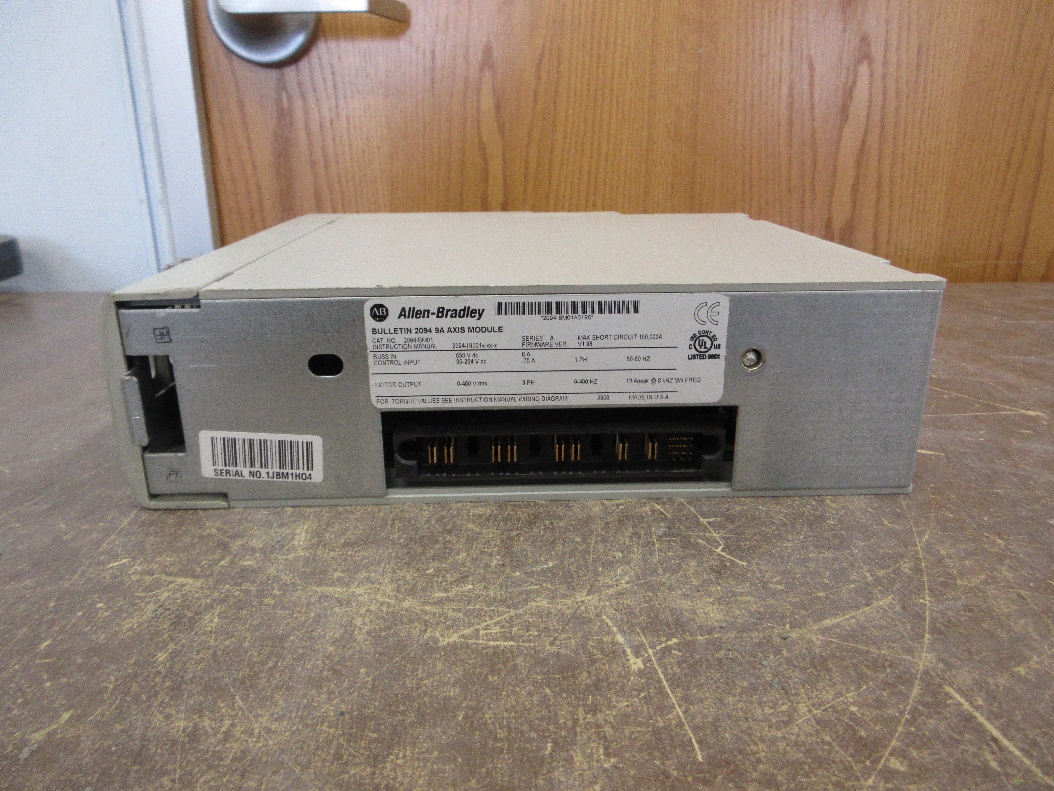 Allen-Bradley Kinetix 6000 Axis Module 2094-BM01 Ser. A F/W Ver. V1.98 Used