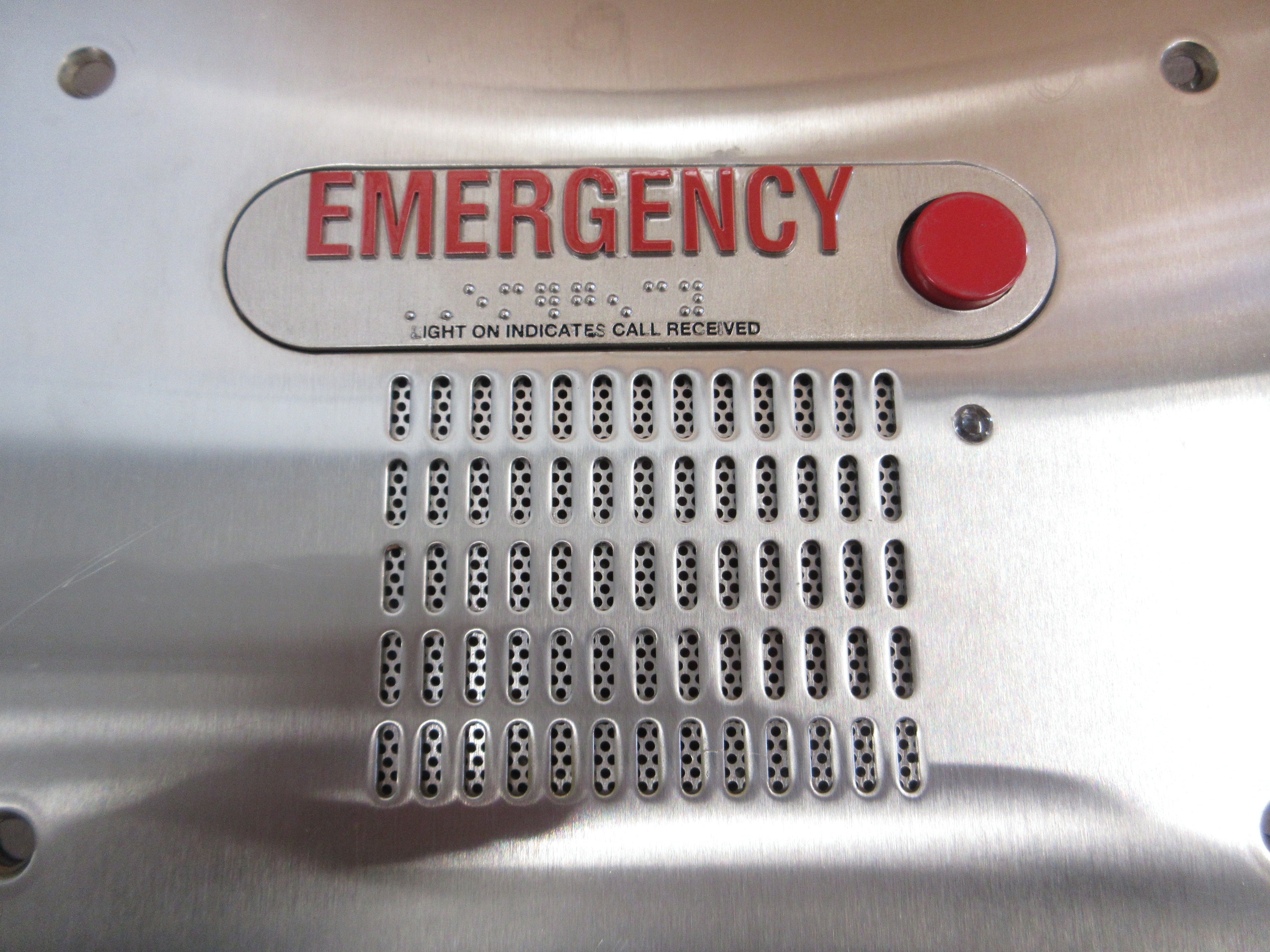 Talk-A-Phone Co. Emergency Intercom Panel ETP-400 Used