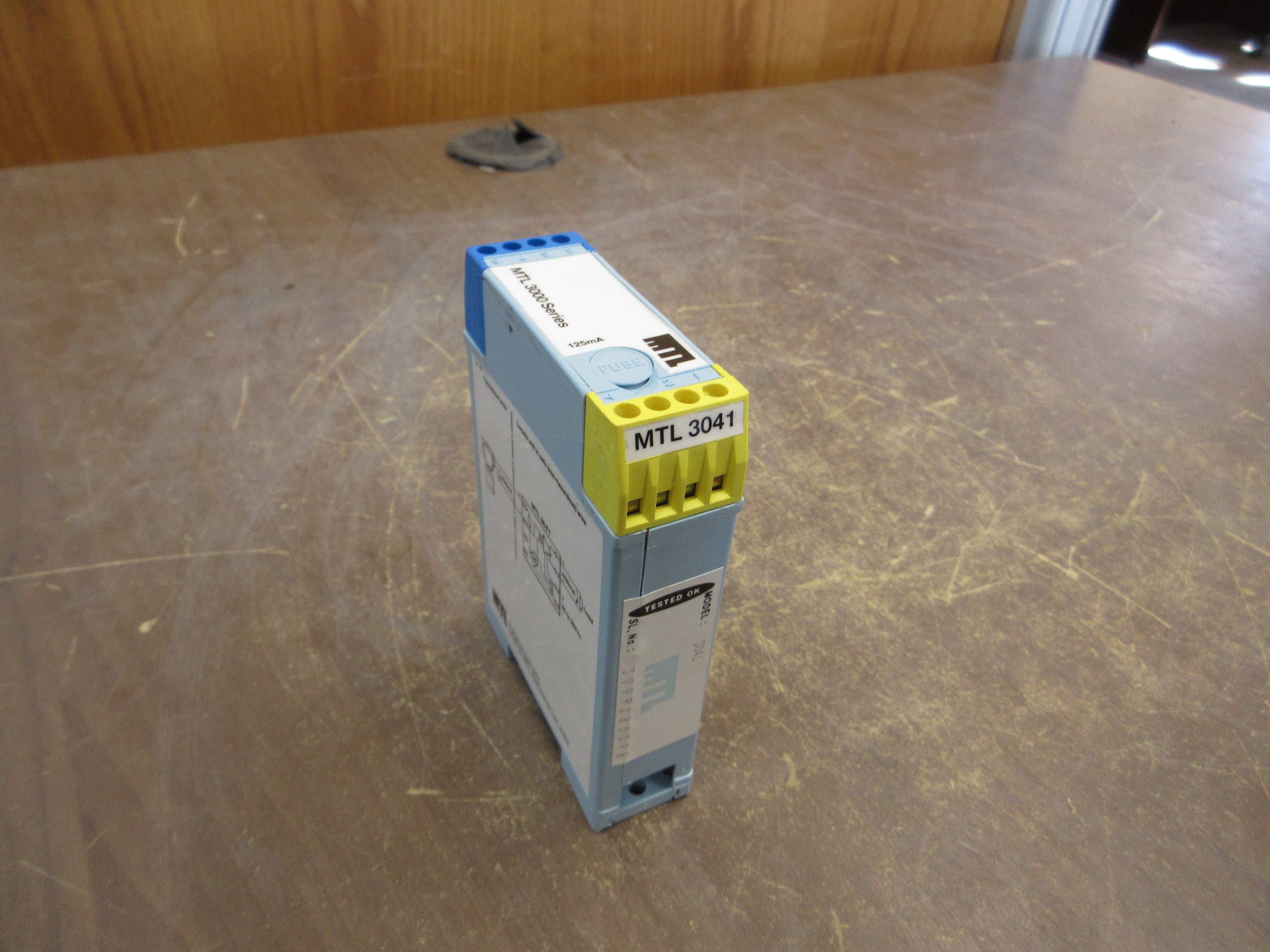 MTL 4/20mA Repeater Power Supply MTL 3041 Supply: 20-35VDC Used