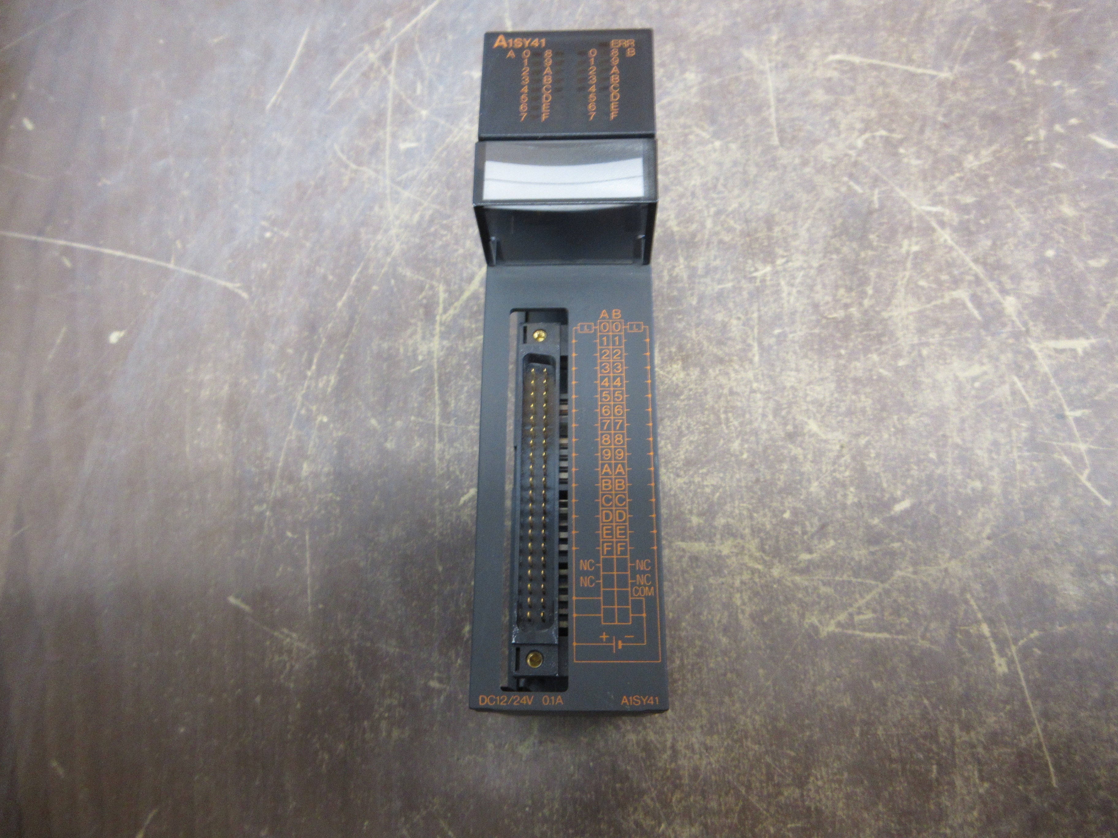 Mitsubishi Output Unit A1SY41 12/24VDC 0.1A Used