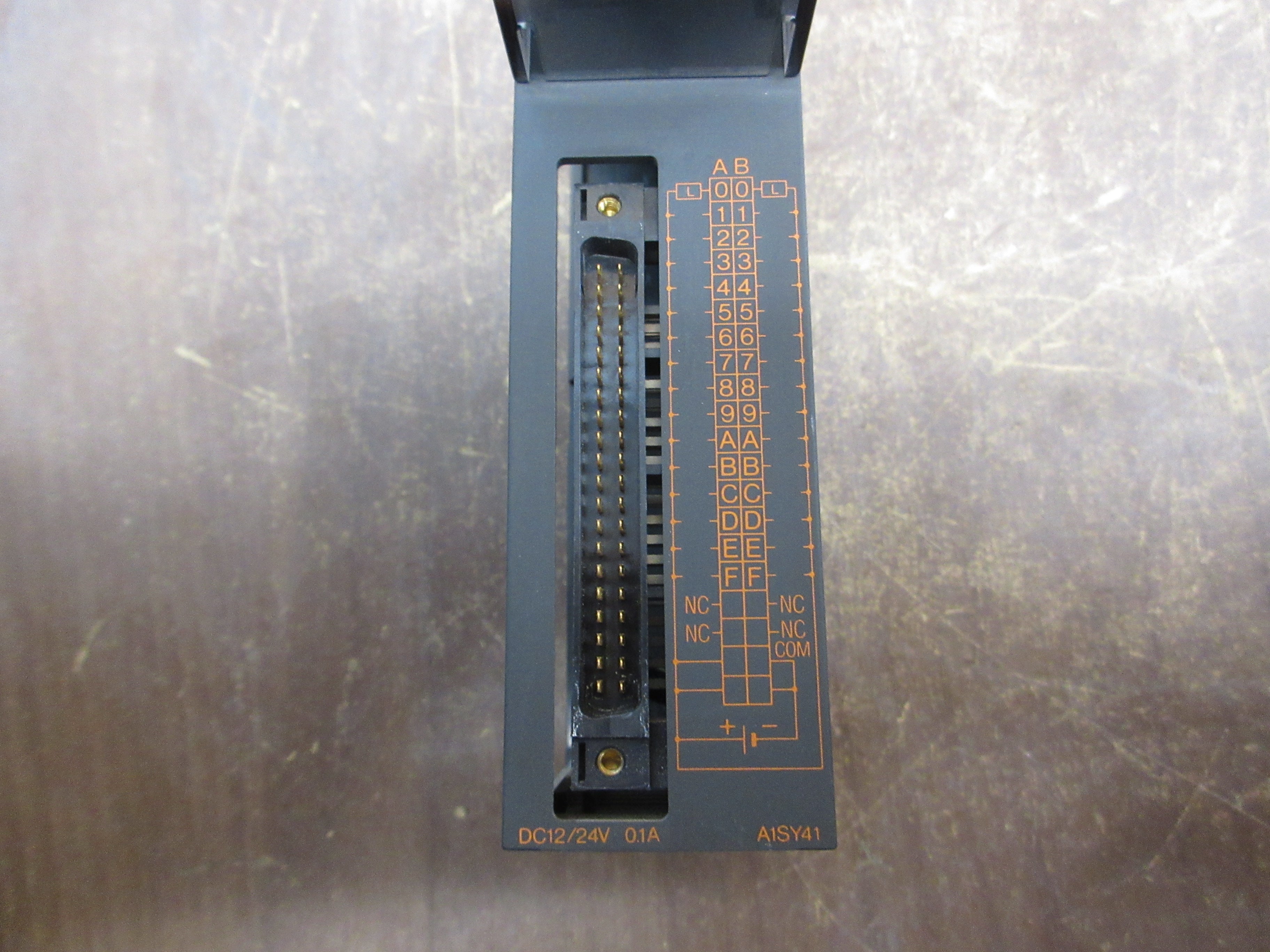 Mitsubishi Output Unit A1SY41 12/24VDC 0.1A Used
