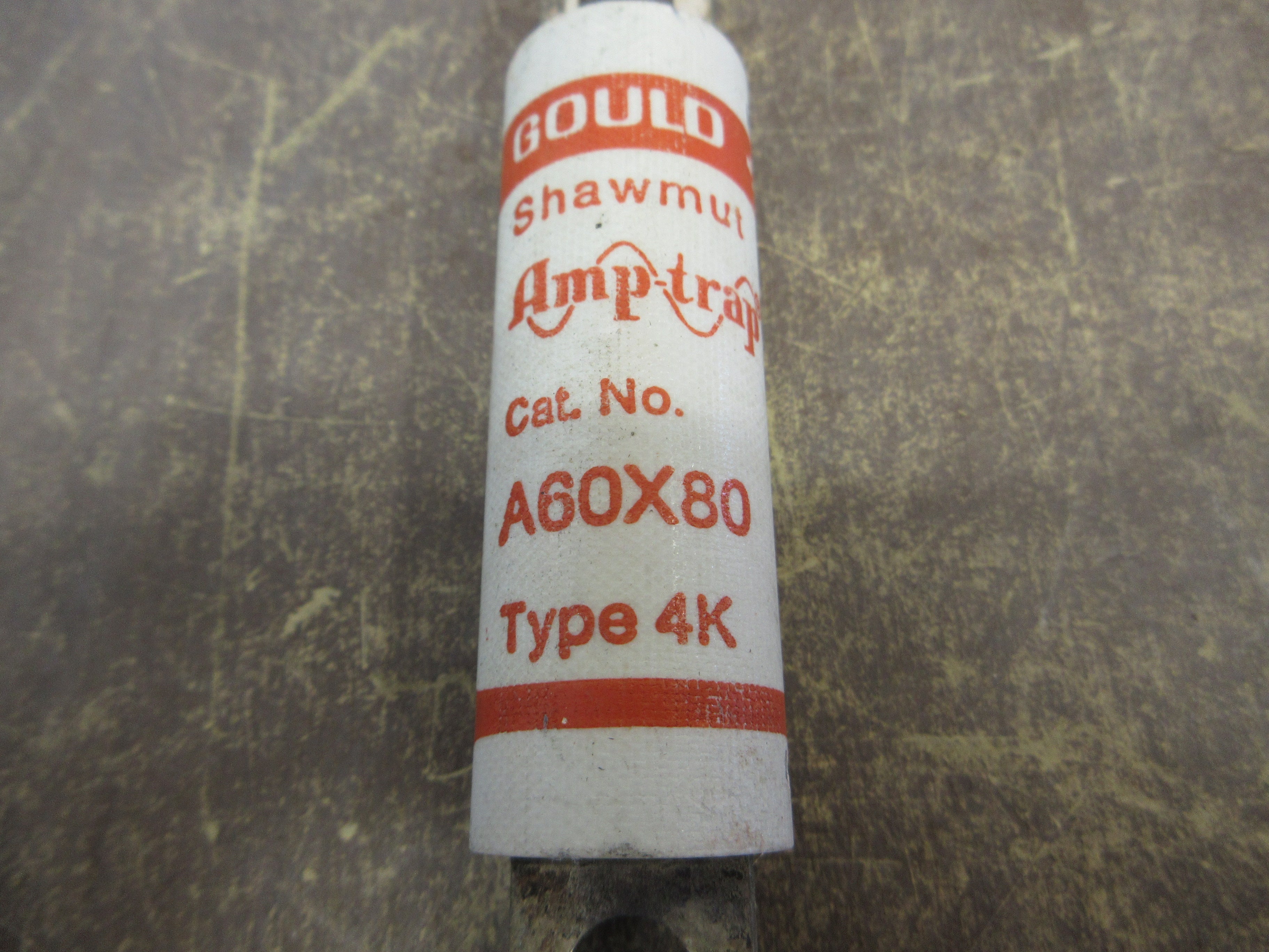 Gould Shawmut Amp-Trap Fuse A60X80 80A 600V *Lot of 2* Used