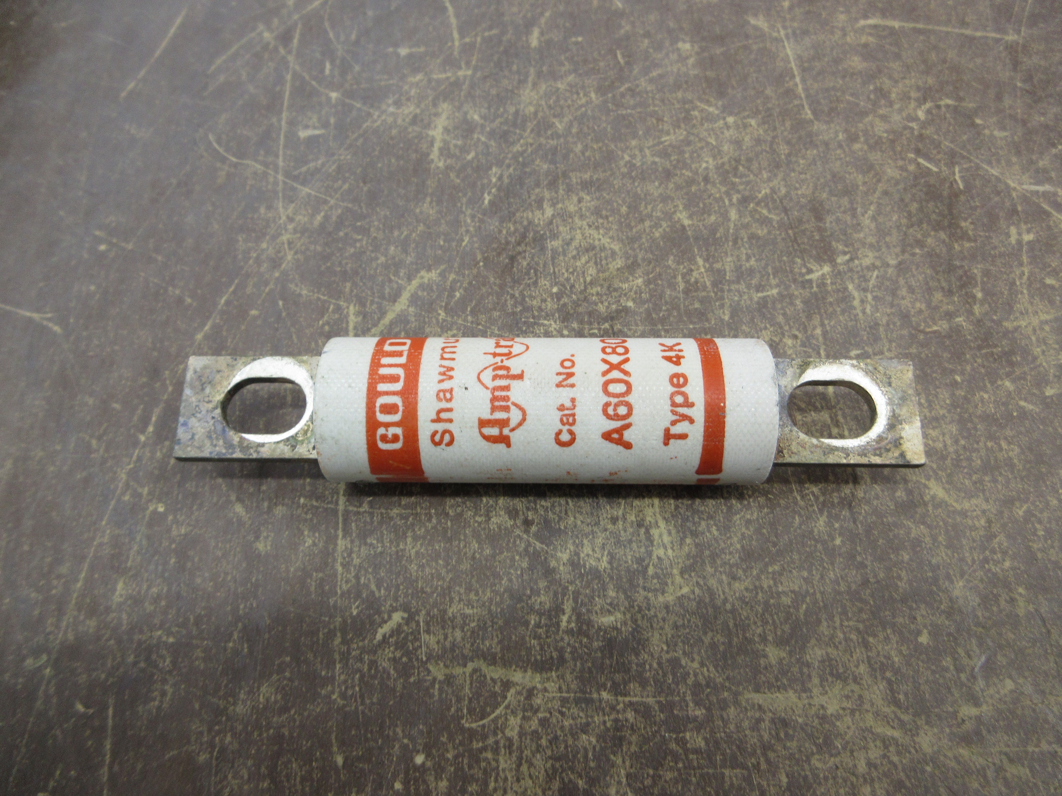 Gould Shawmut Amp-Trap Fuse A60X80 80A 600V *Lot of 2* Used