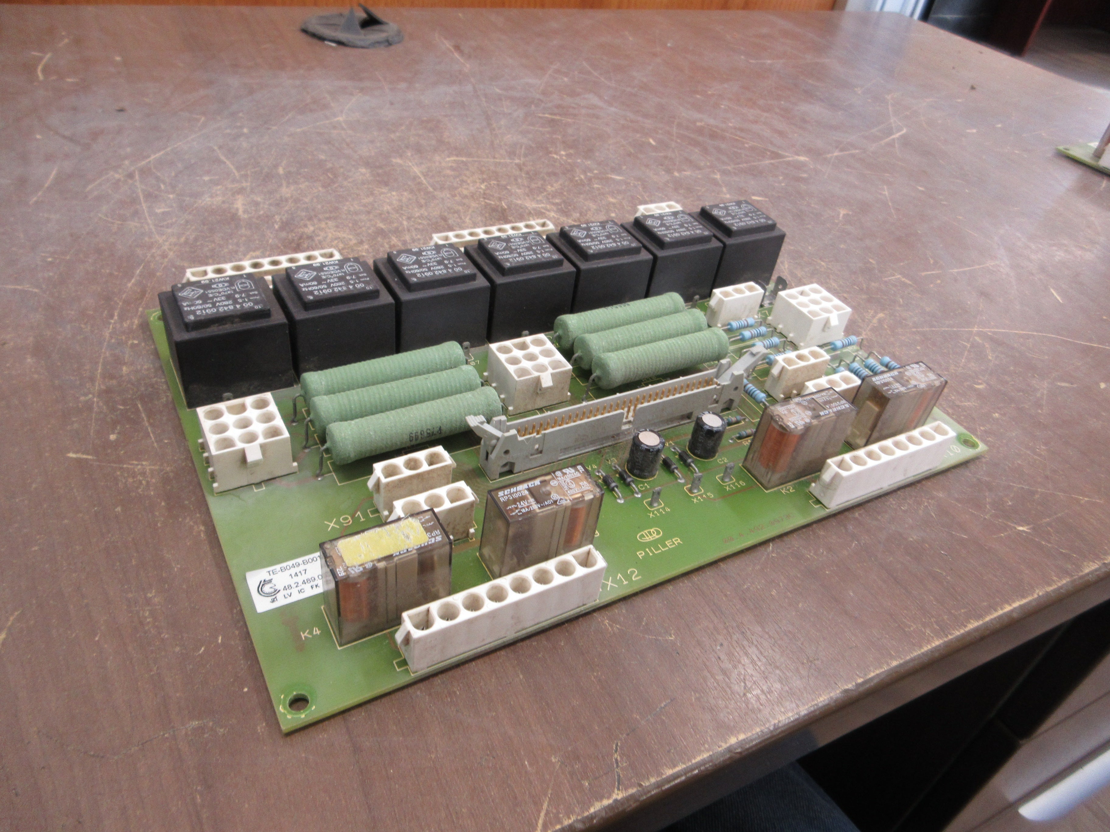 TE Connectivity Power Board TE-B049-B001-*-01 Used