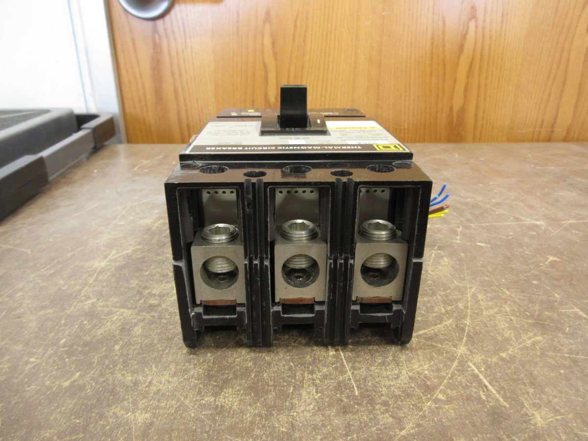 Square D DC Circuit Breaker KHL3622522DC1625 225A 500VDC Used