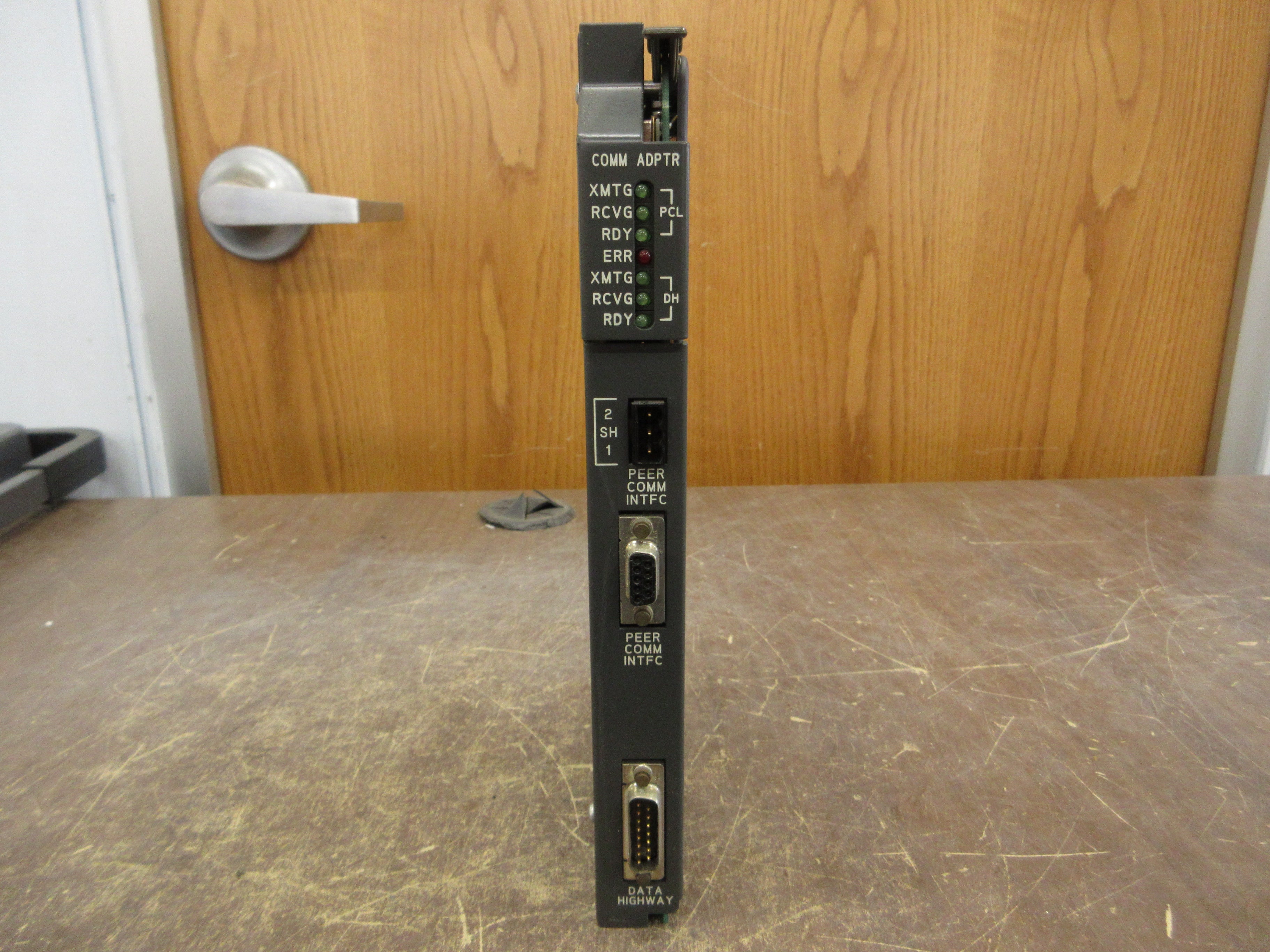 Allen-Bradley Communication Adapter Module 1785-KA Ser. A F/W Rev. B Used