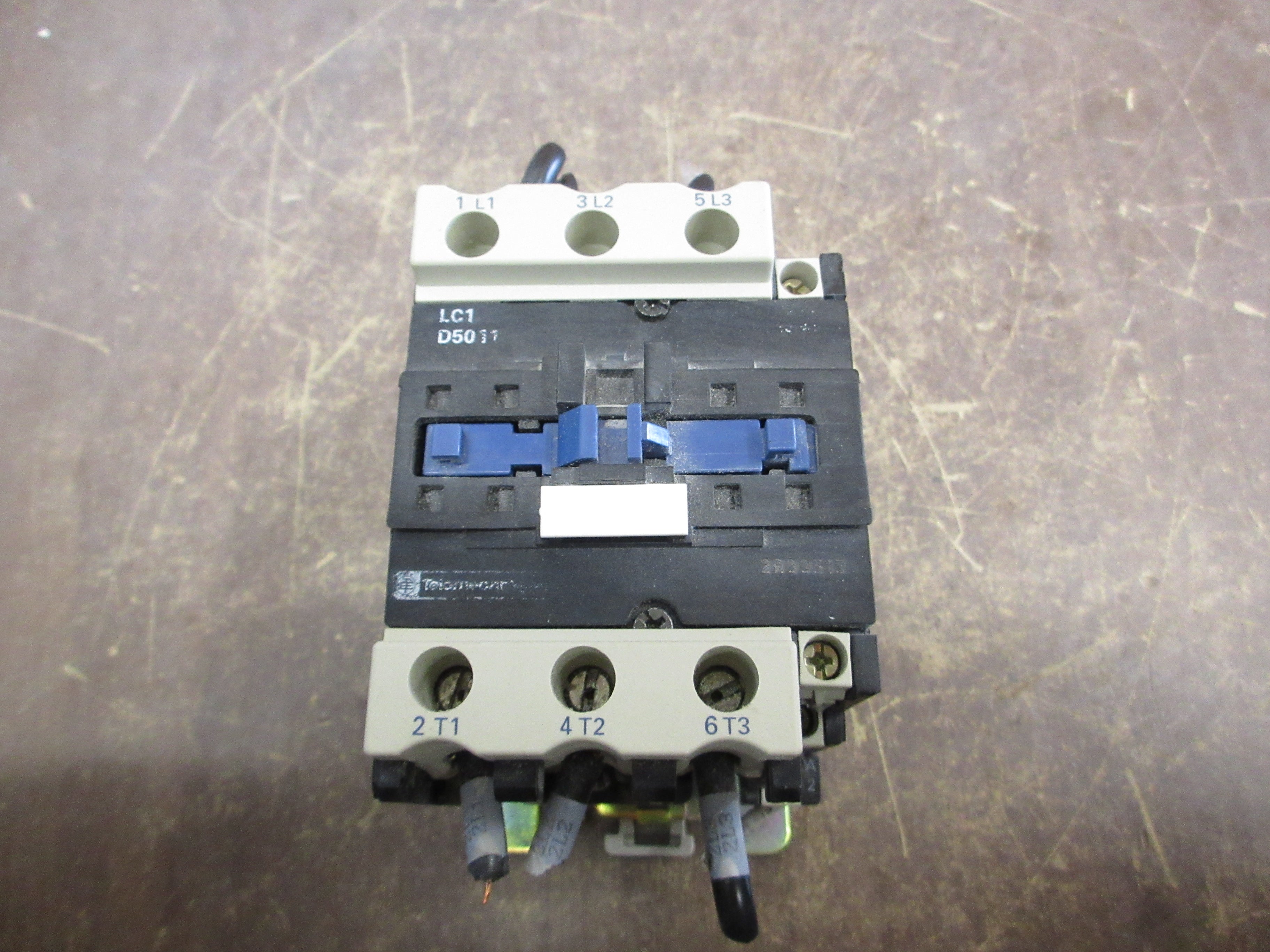 Telemecanique Contactor LC1 D5011 120V Coil 70A 600V Used
