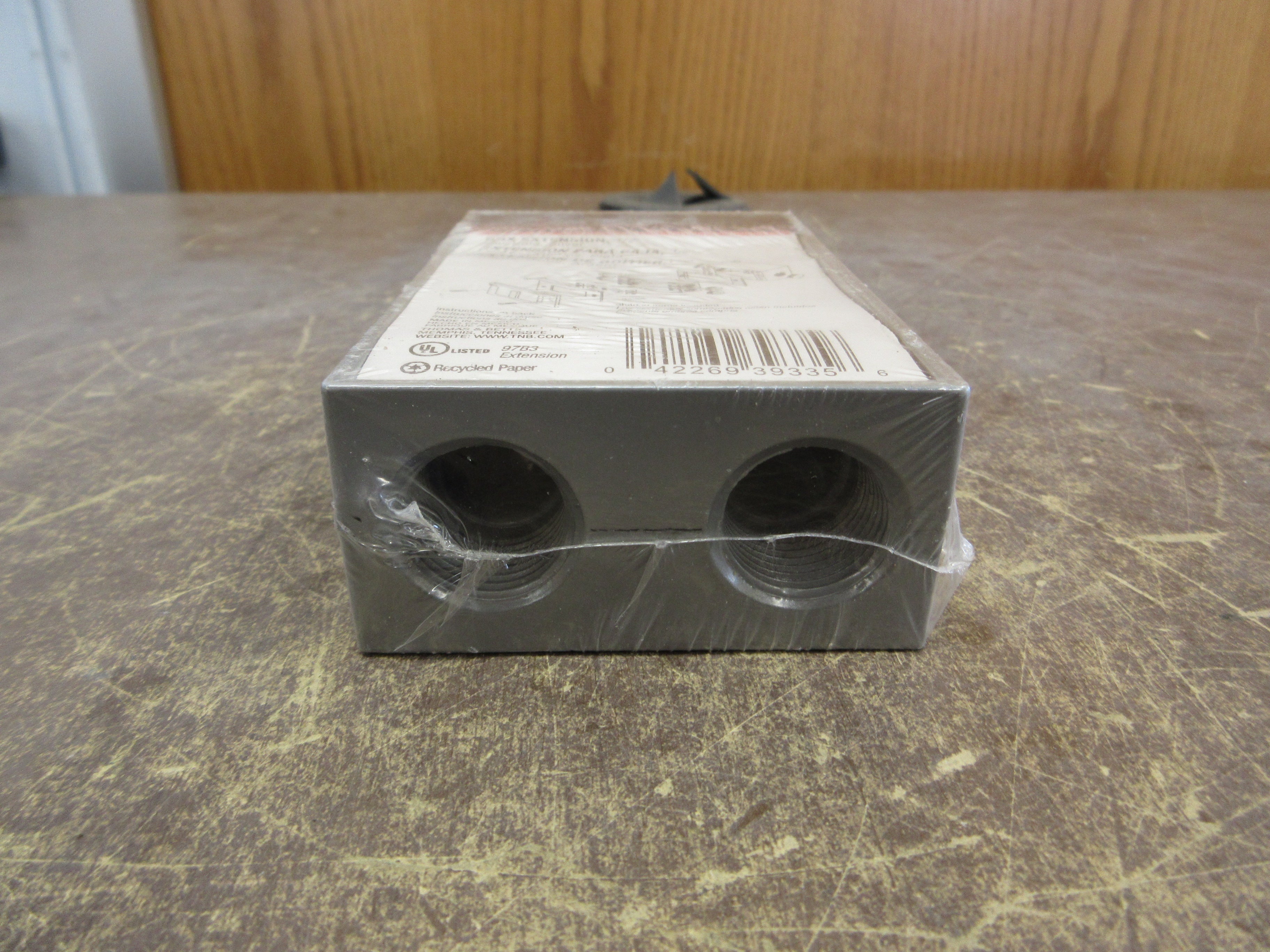 Red Dot Box Extension IHE4-1 1/2" Four-Hole Silver *Lot of 4* New Surplus