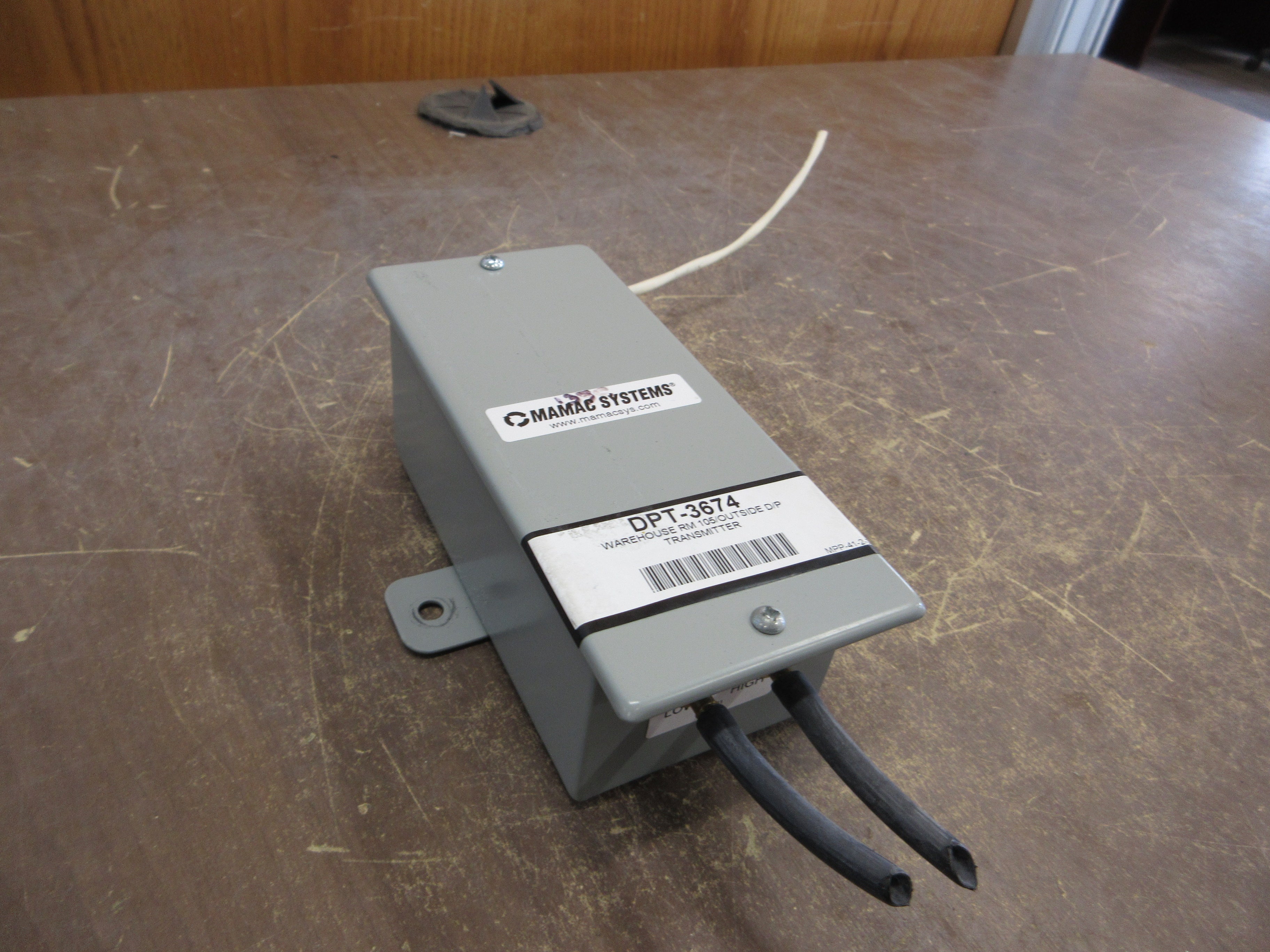 Mamac Systems Pressure Transducer PR-274-R2-MA Used