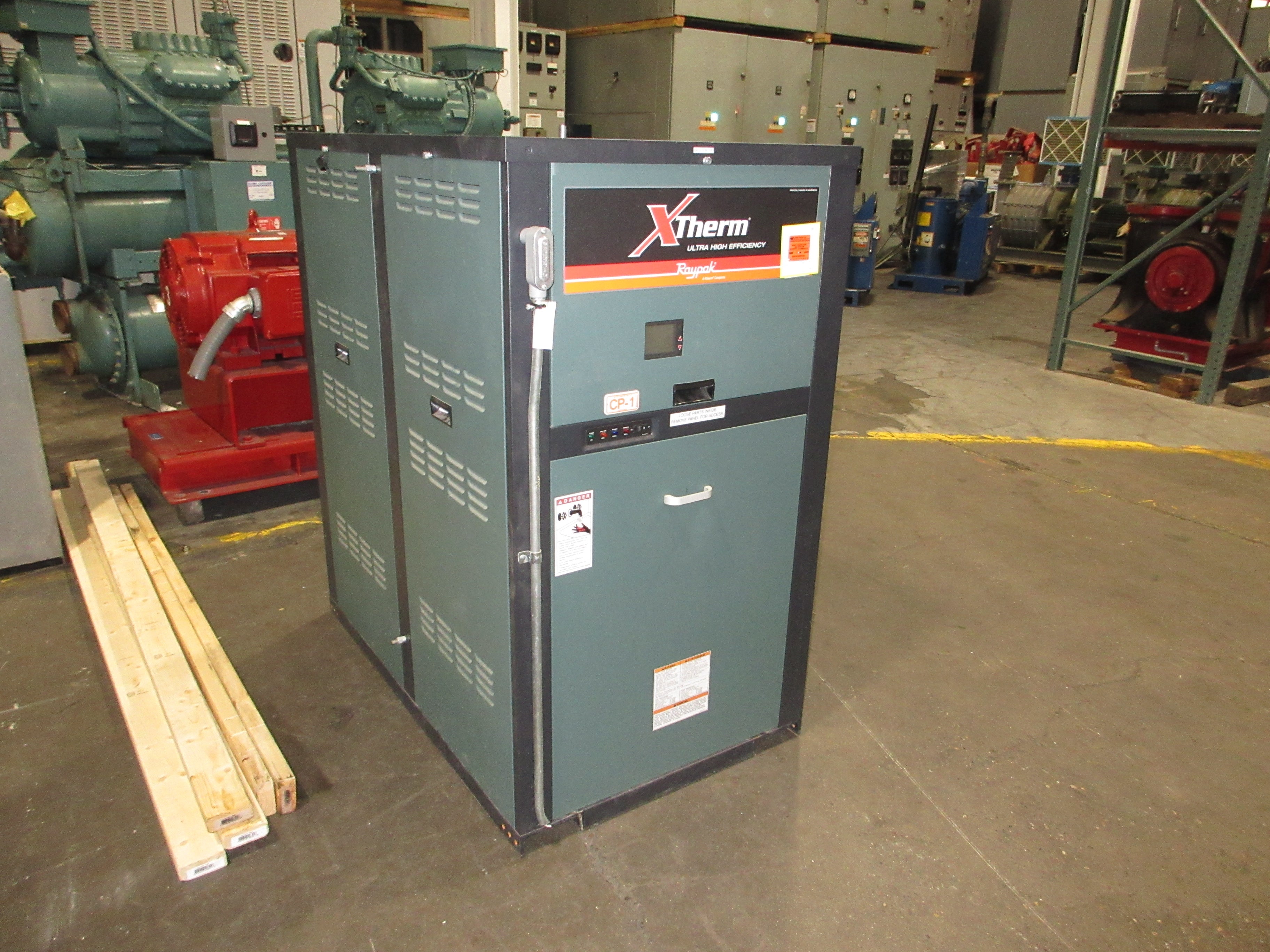 Rheem Raypak Xtherm Condensing Boiler H7-1005A Natural Gas 120V 60Hz 1Ph Used