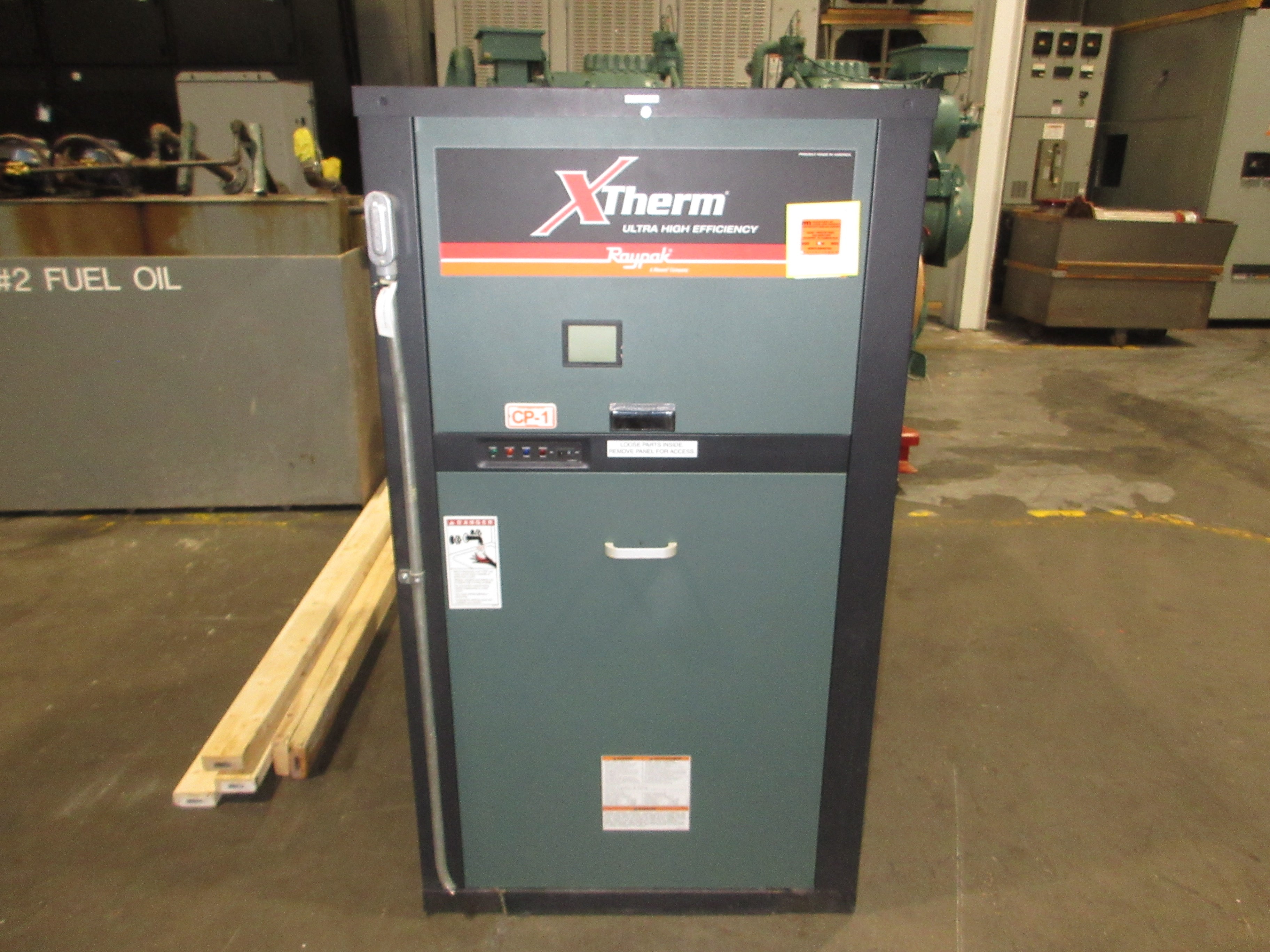 Rheem Raypak Xtherm Condensing Boiler H7-1005A Natural Gas 120V 60Hz 1Ph Used