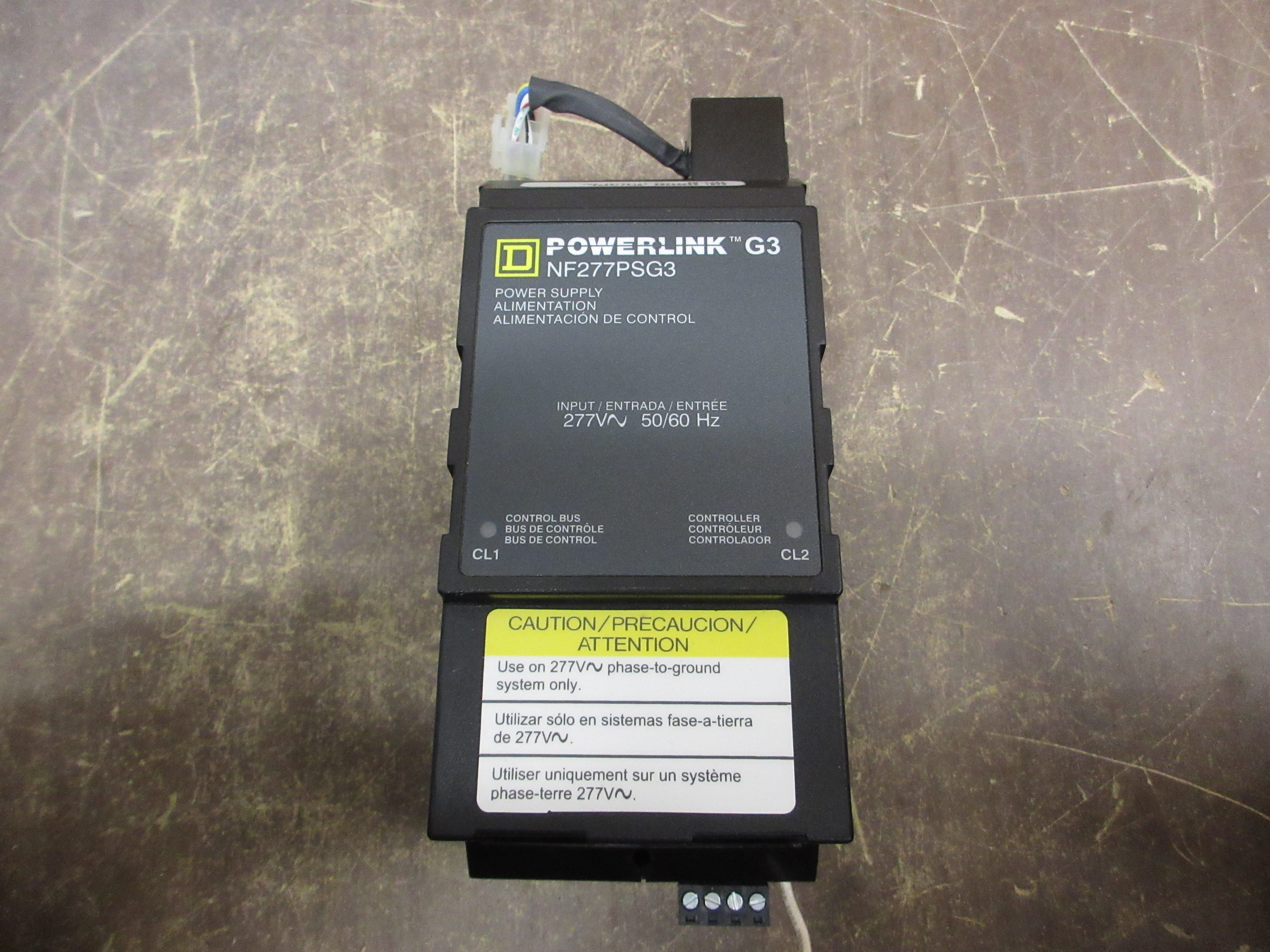 Square D Powerlink G3 Power Supply NF277PSG3 *Wire Cut Short* Used