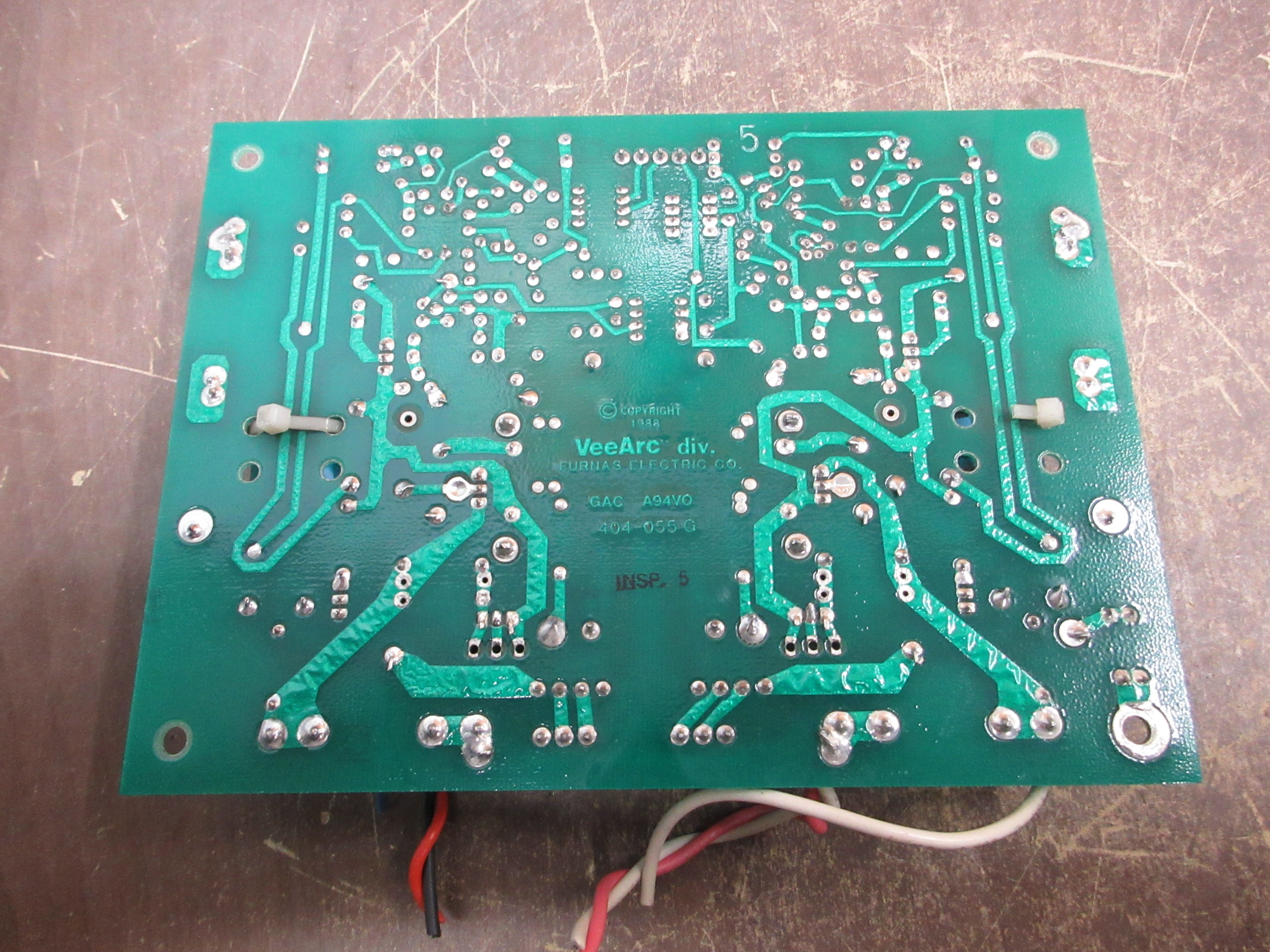 Furnas Vee Arc Base Driver Board 404-055 G Used