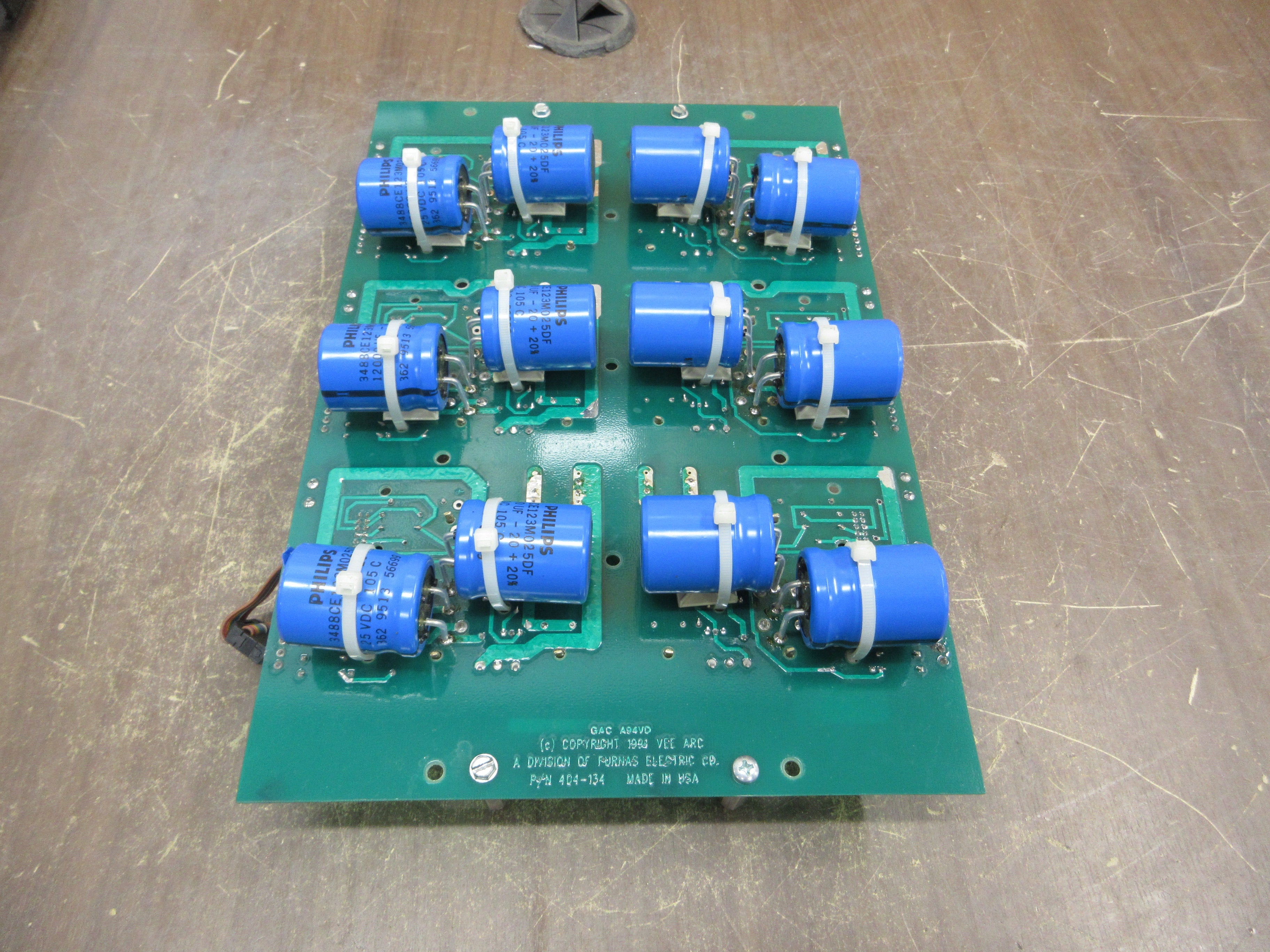 Furnas Vee Arc Base Driver Motherboard 404-134 Used