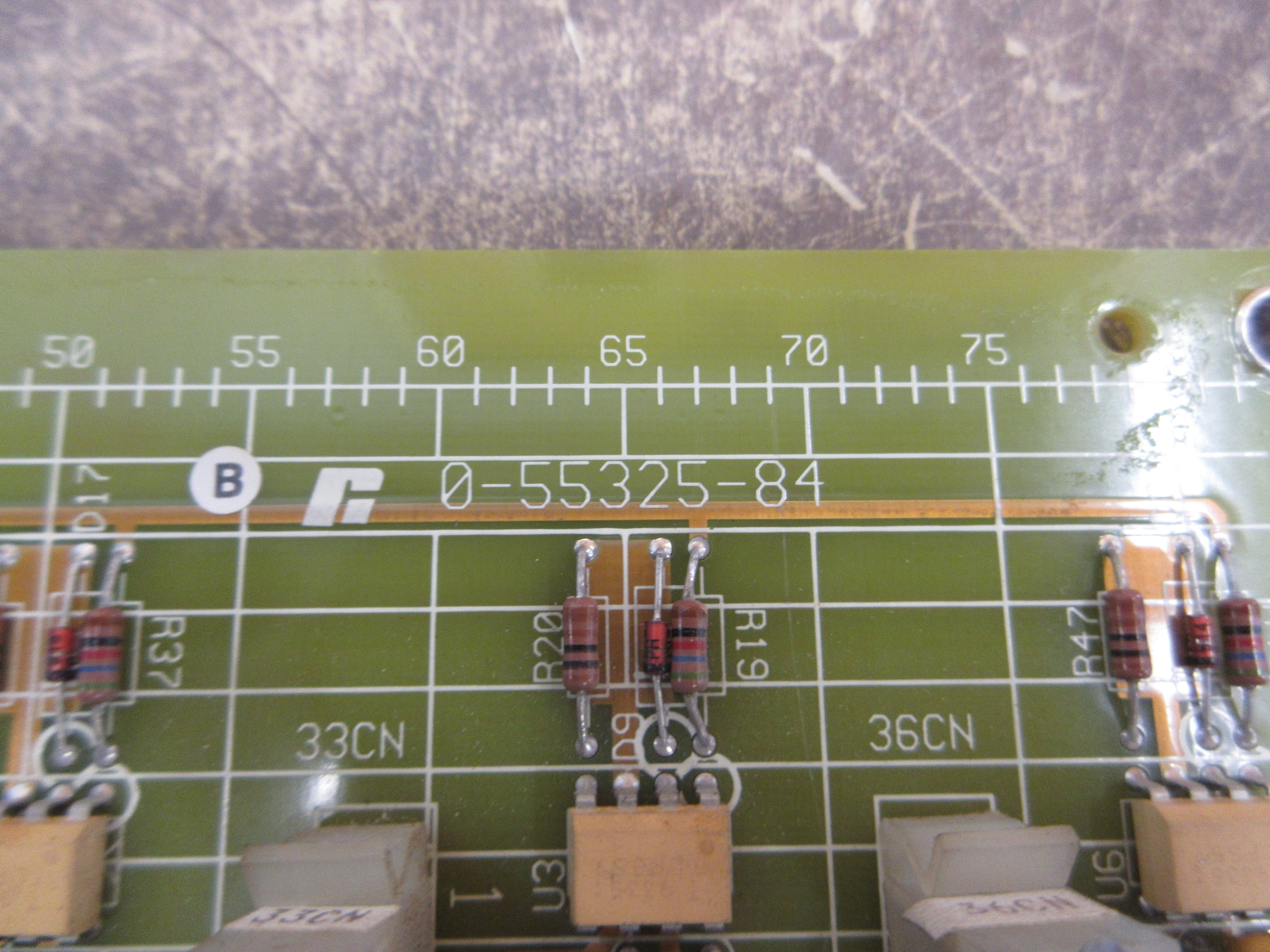 Reliance Interface Board 0-55325-84 Used