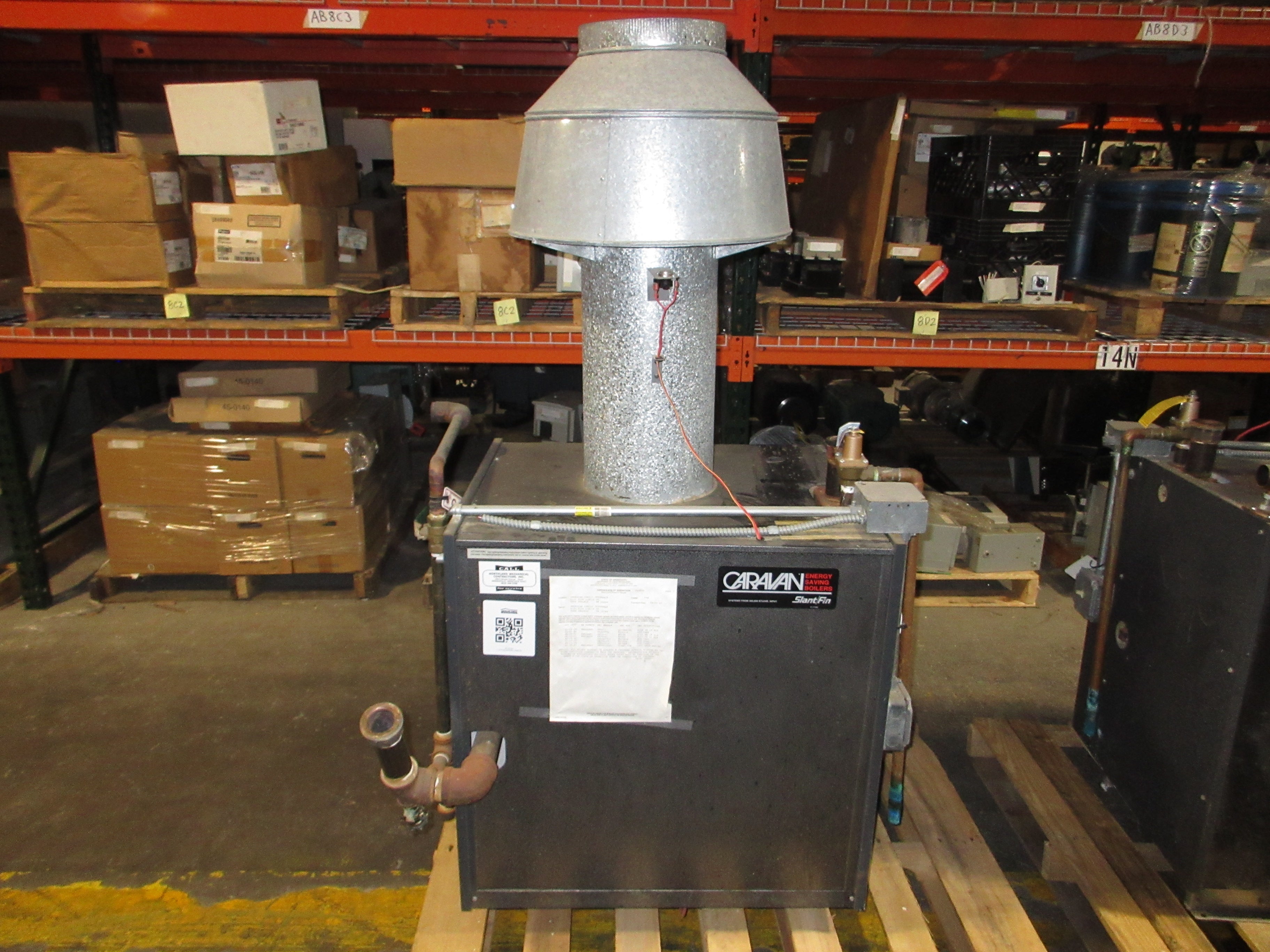 Slant/Fin Caravan Boiler GG-139 HEC 399,000 BTU Input Used