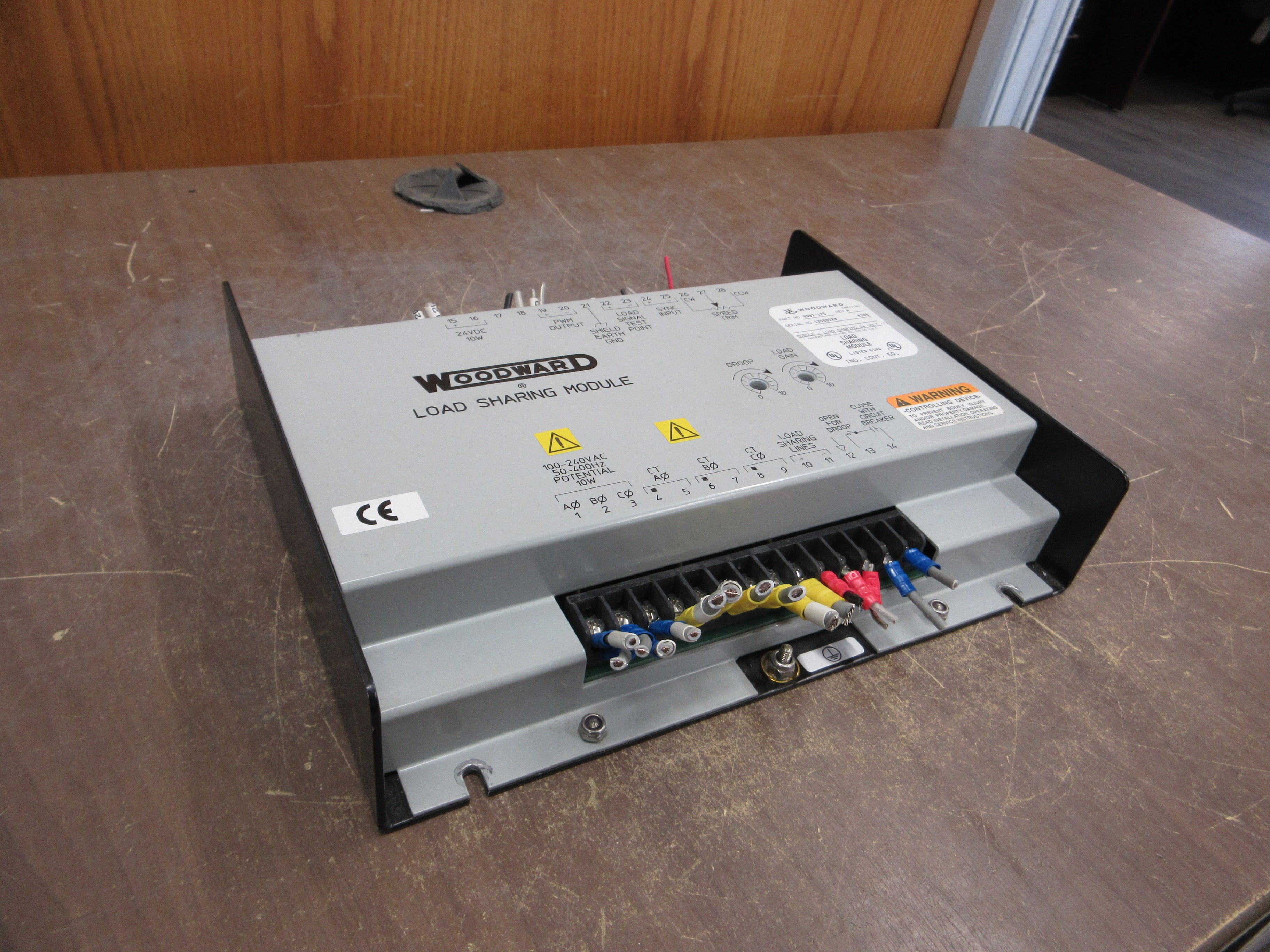 Woodward Load Sharing Module 9907-175 Rev. A Used