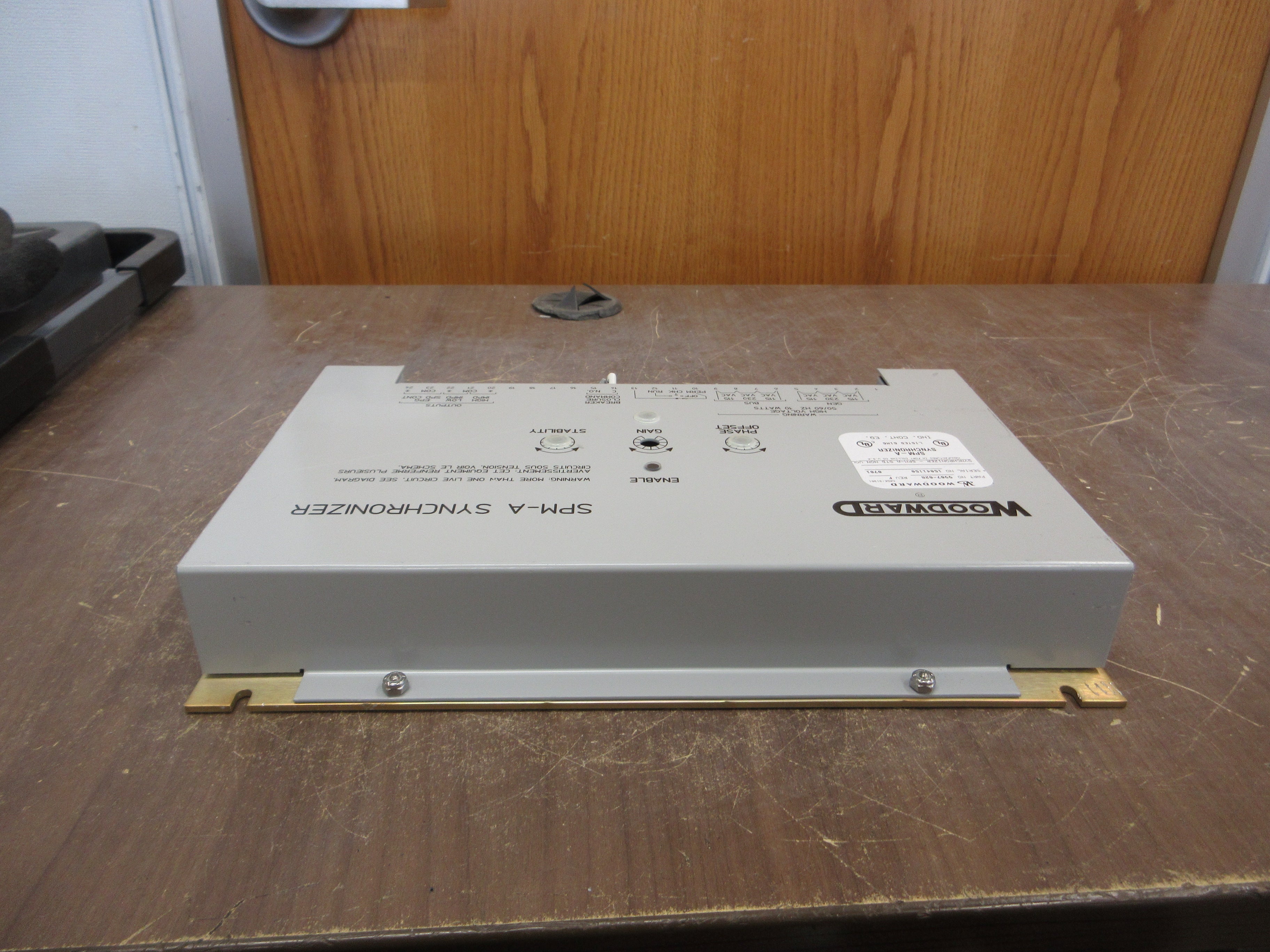 Woodward SPM-A Synchronizer 9907-028 Rev. F Used