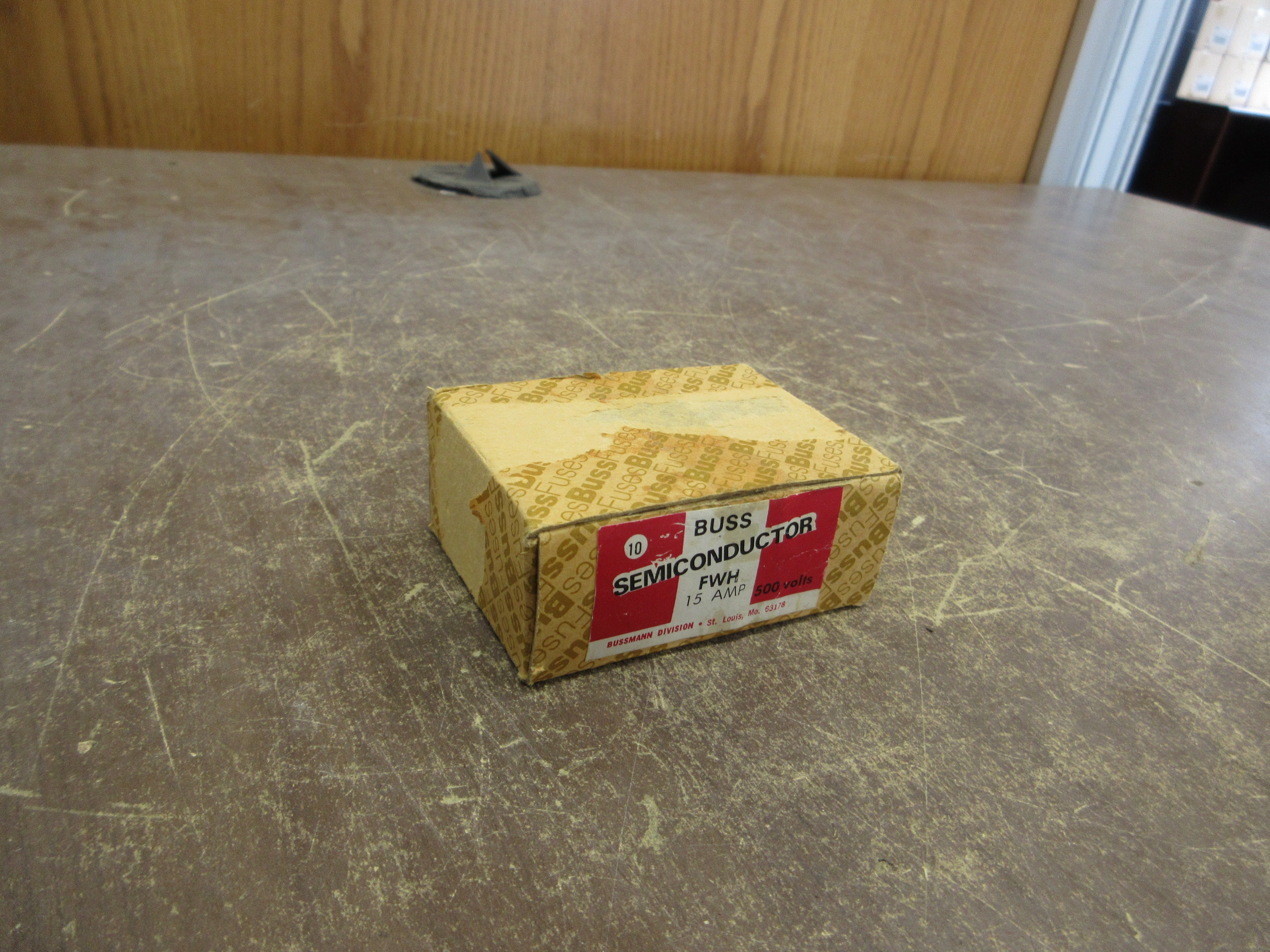 Buss Fuse FWH-15 500V 15A *Box of 6* New Surplus