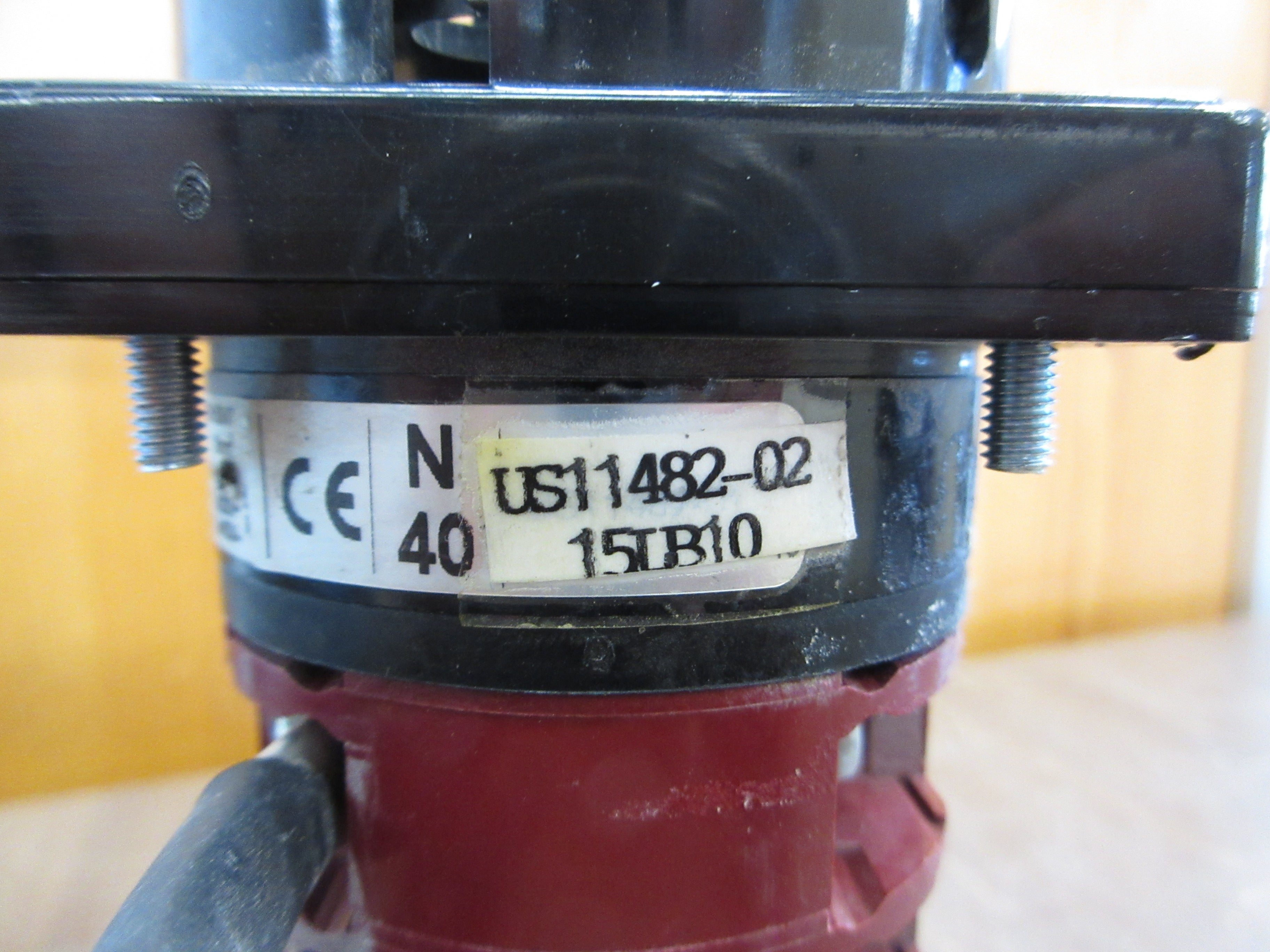 Control Switches UPS Bypass Rotary Switch US11482-02 50A 600V Used