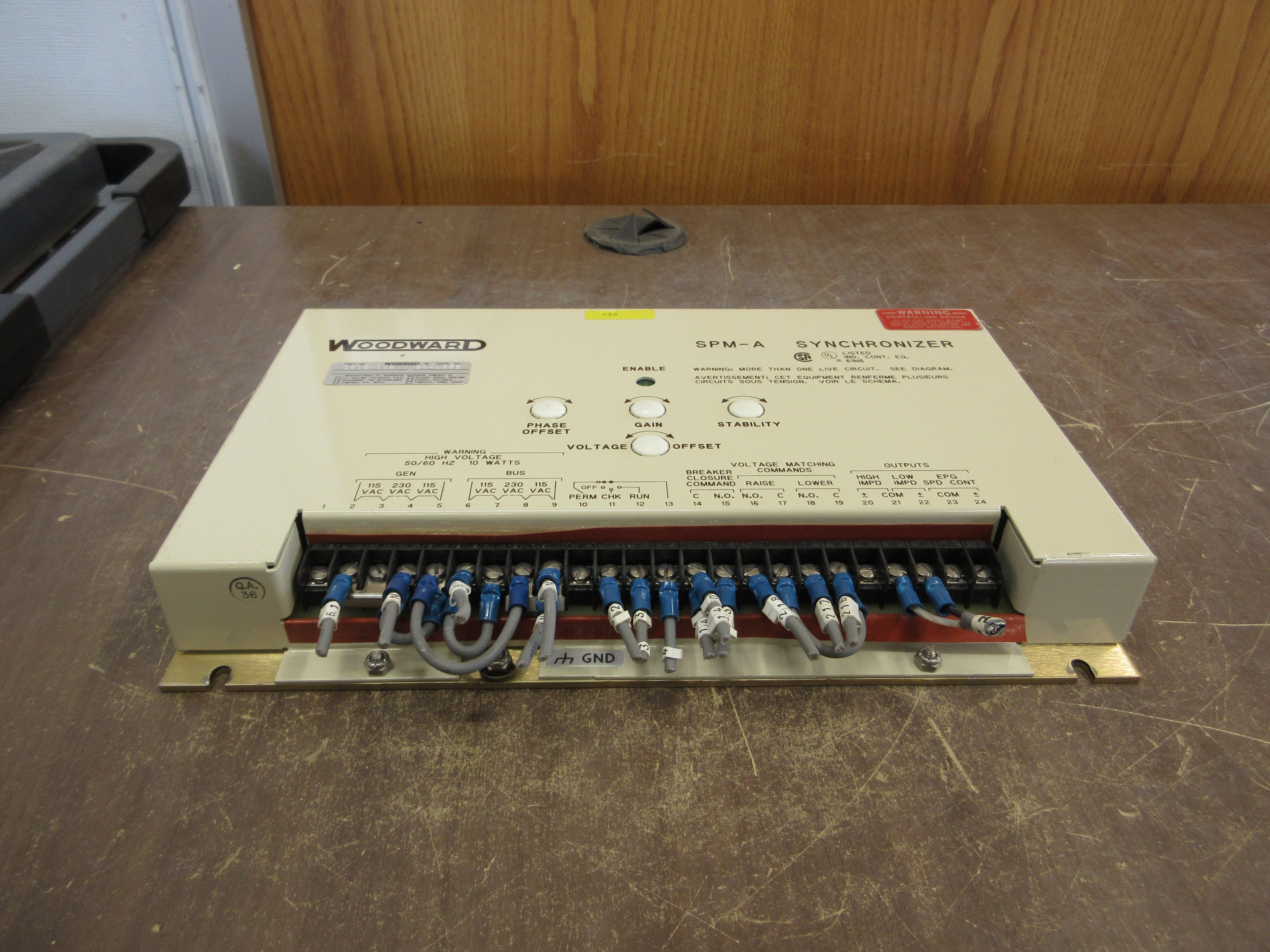 Woodward SPM-A Synchronizer 9905-002 M Used
