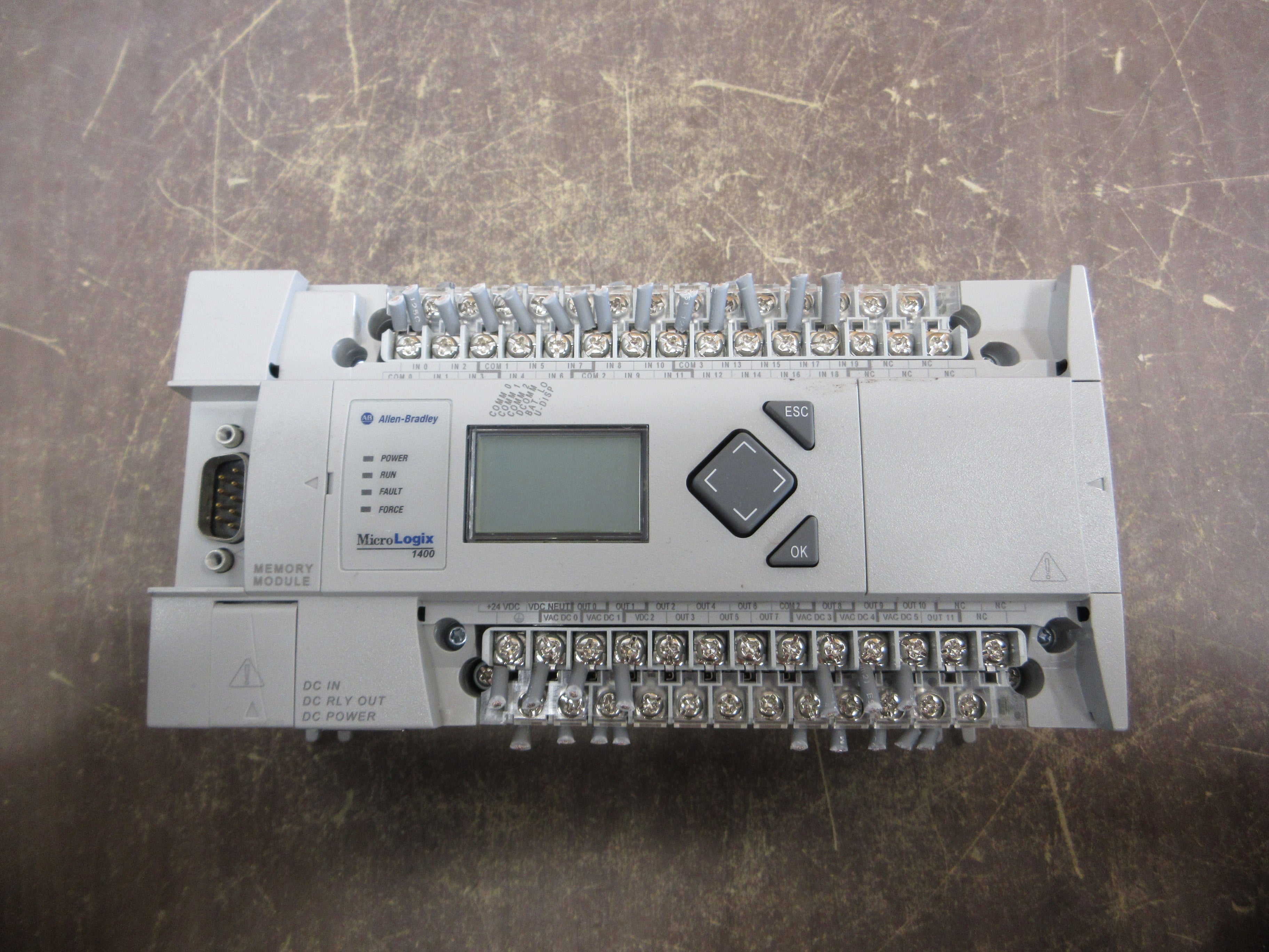 Allen-Bradley MicroLogix 1400 Controller 1766-L32BXB Ser. B FRN. 15 Used