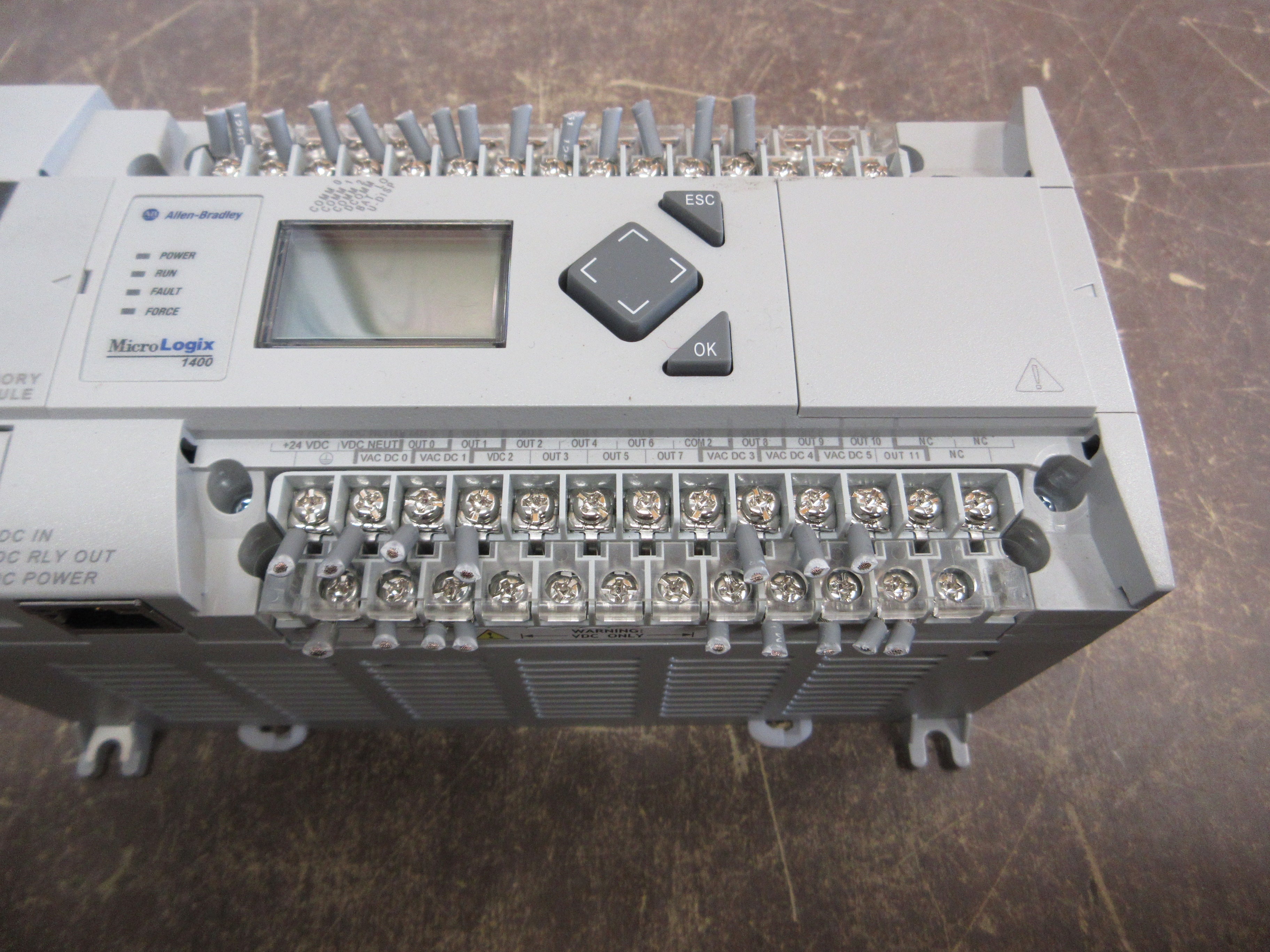 Allen-Bradley MicroLogix 1400 Controller 1766-L32BXB Ser. B FRN. 15 Used