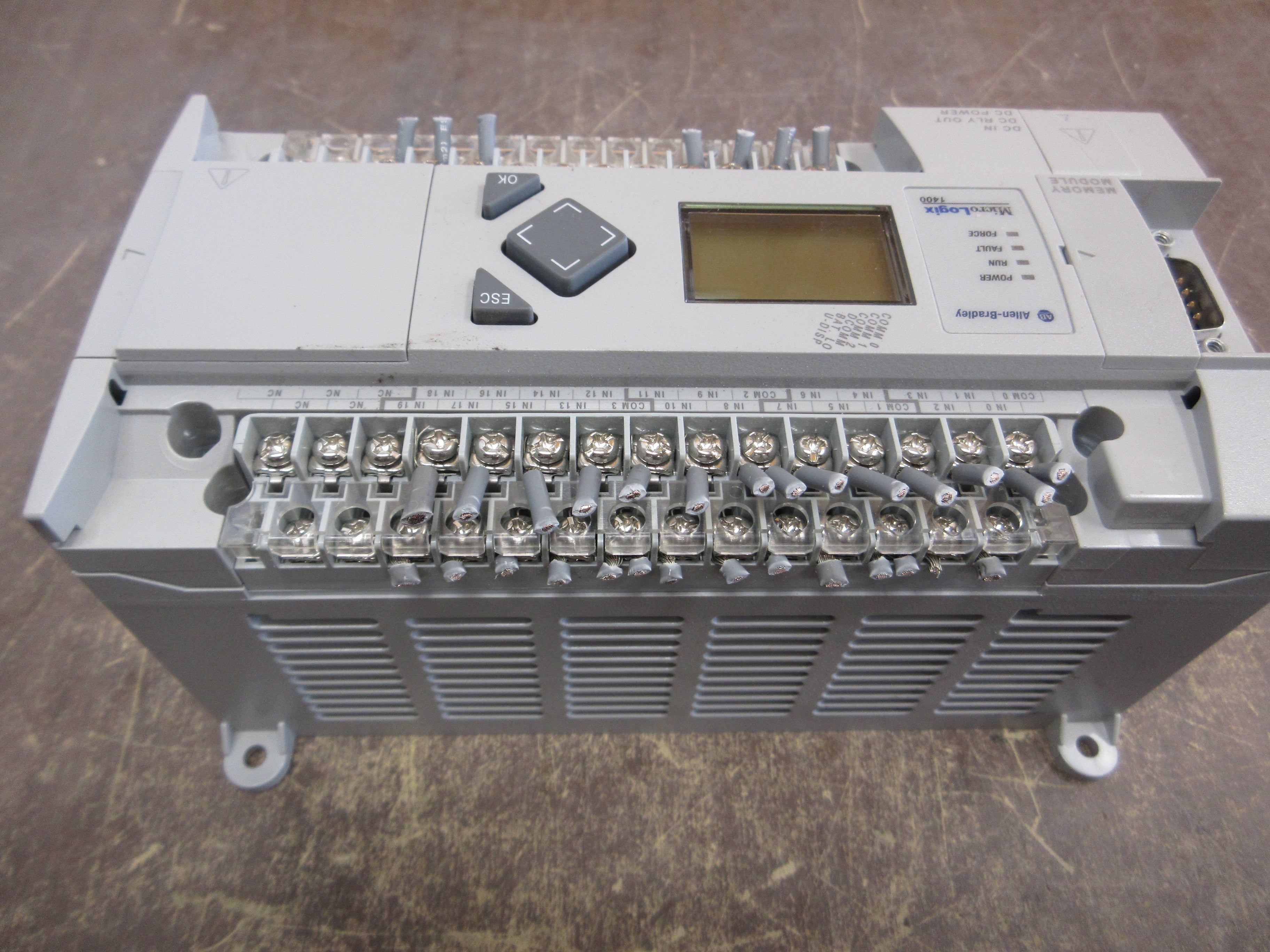 Allen-Bradley MicroLogix 1400 Controller 1766-L32BXB Ser. B FRN. 15 Used