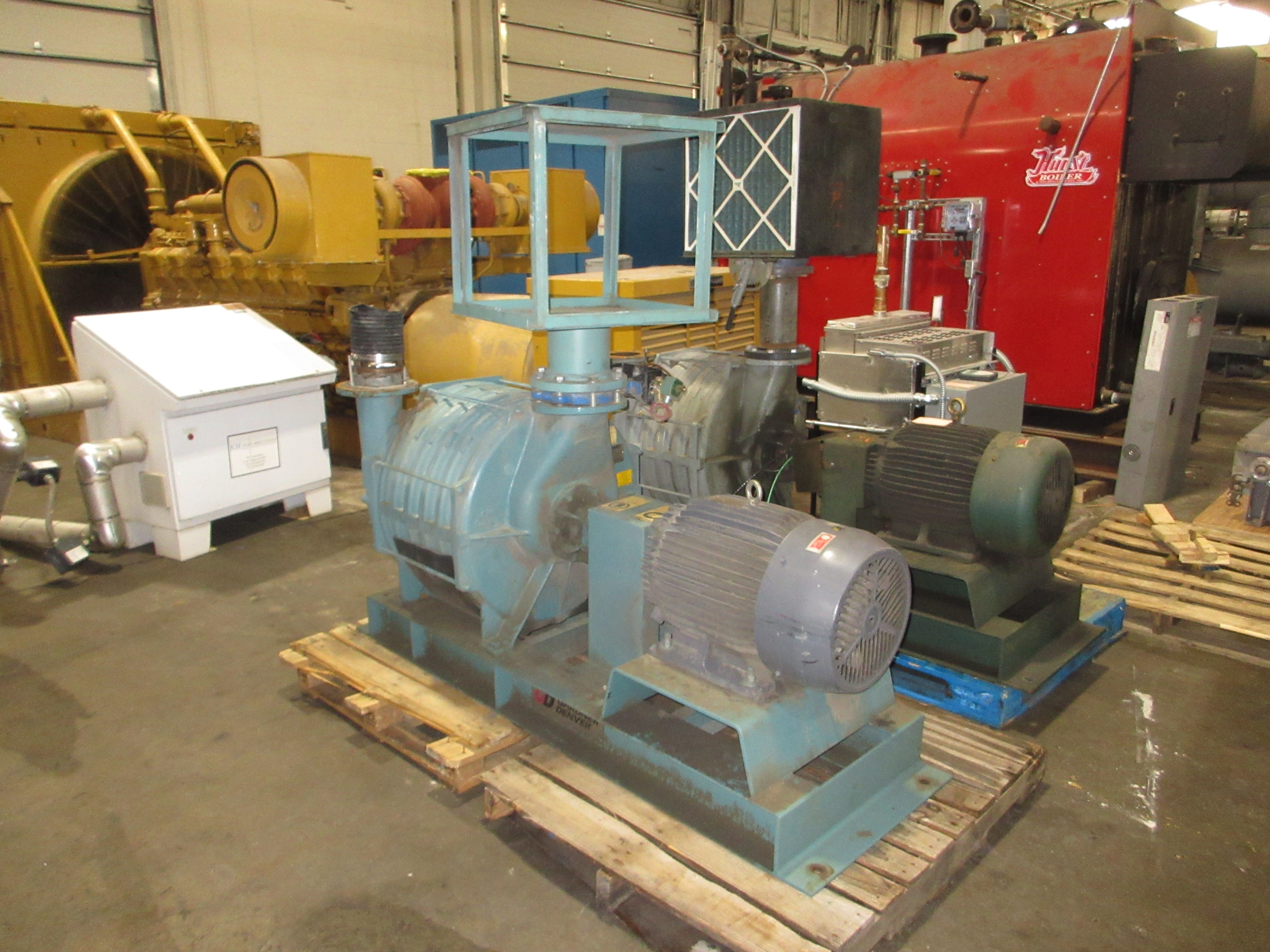 Gardner Denver Blower 556-ADGI 40HP 230/460V 3Ph 60Hz Used