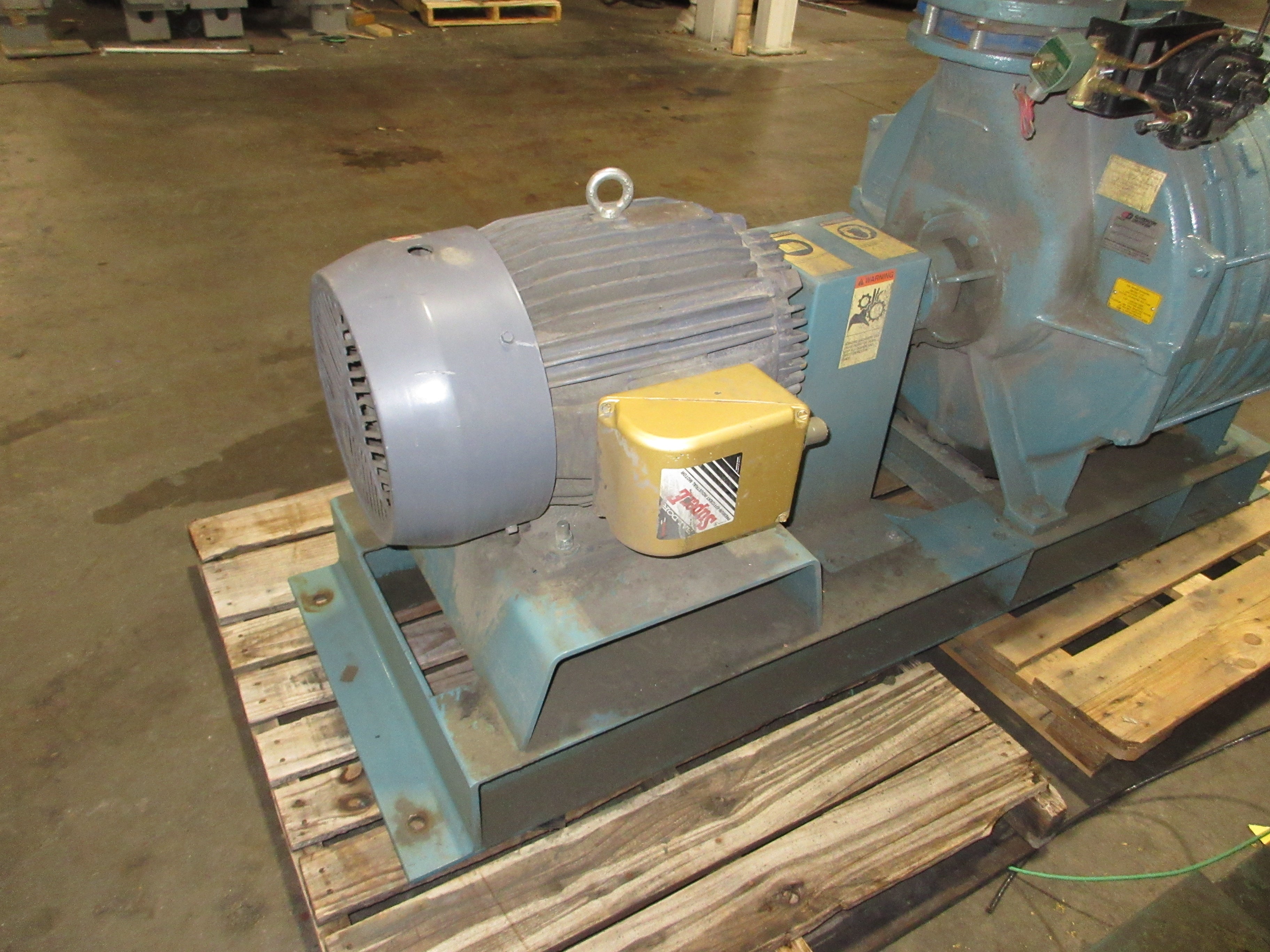 Gardner Denver Blower 556-ADGI 40HP 230/460V 3Ph 60Hz Used