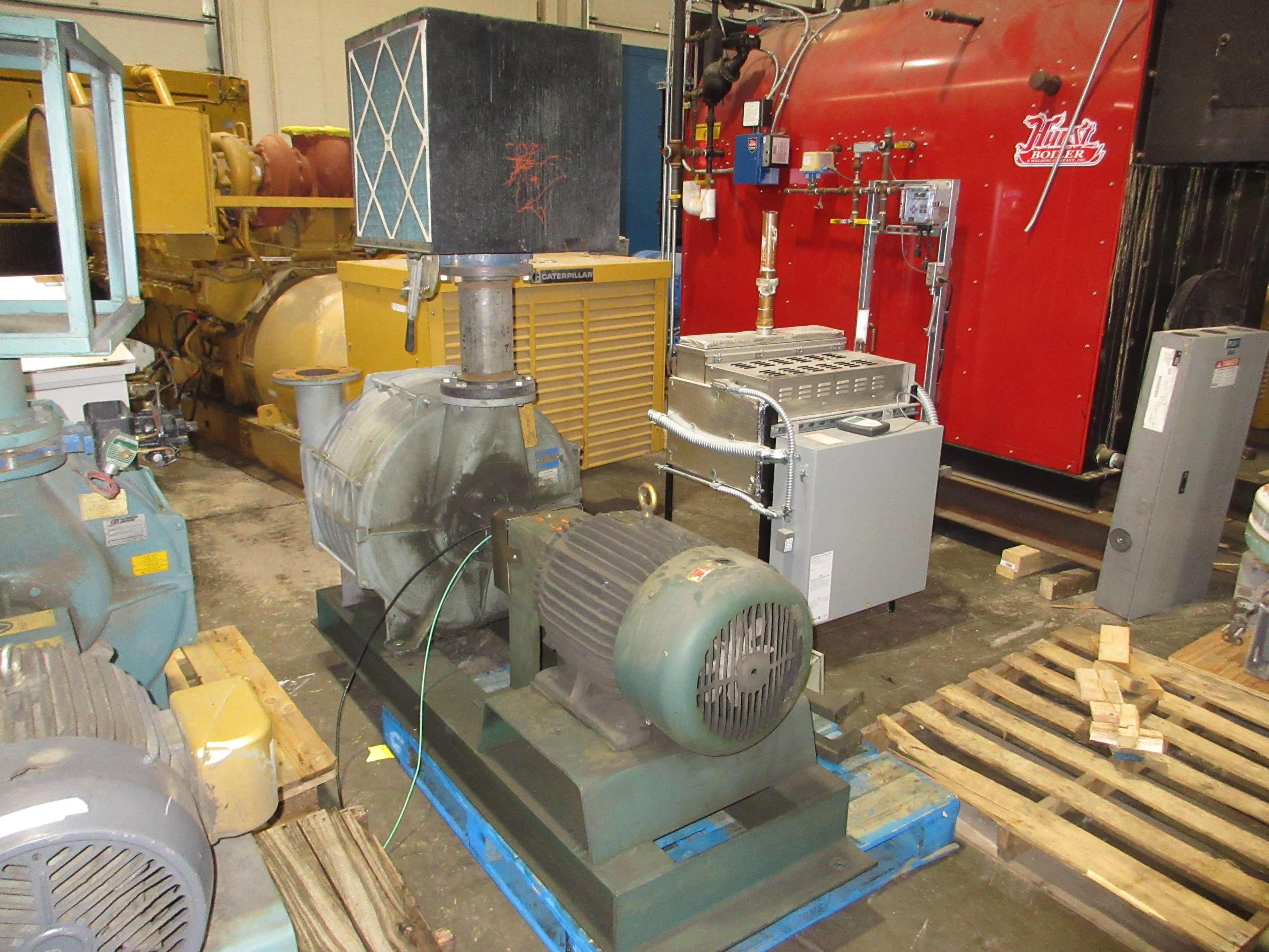 Lamson Multistage Centrifugal Blower 515-0-5-AD 40HP 230/460V 3Ph 60Hz Used