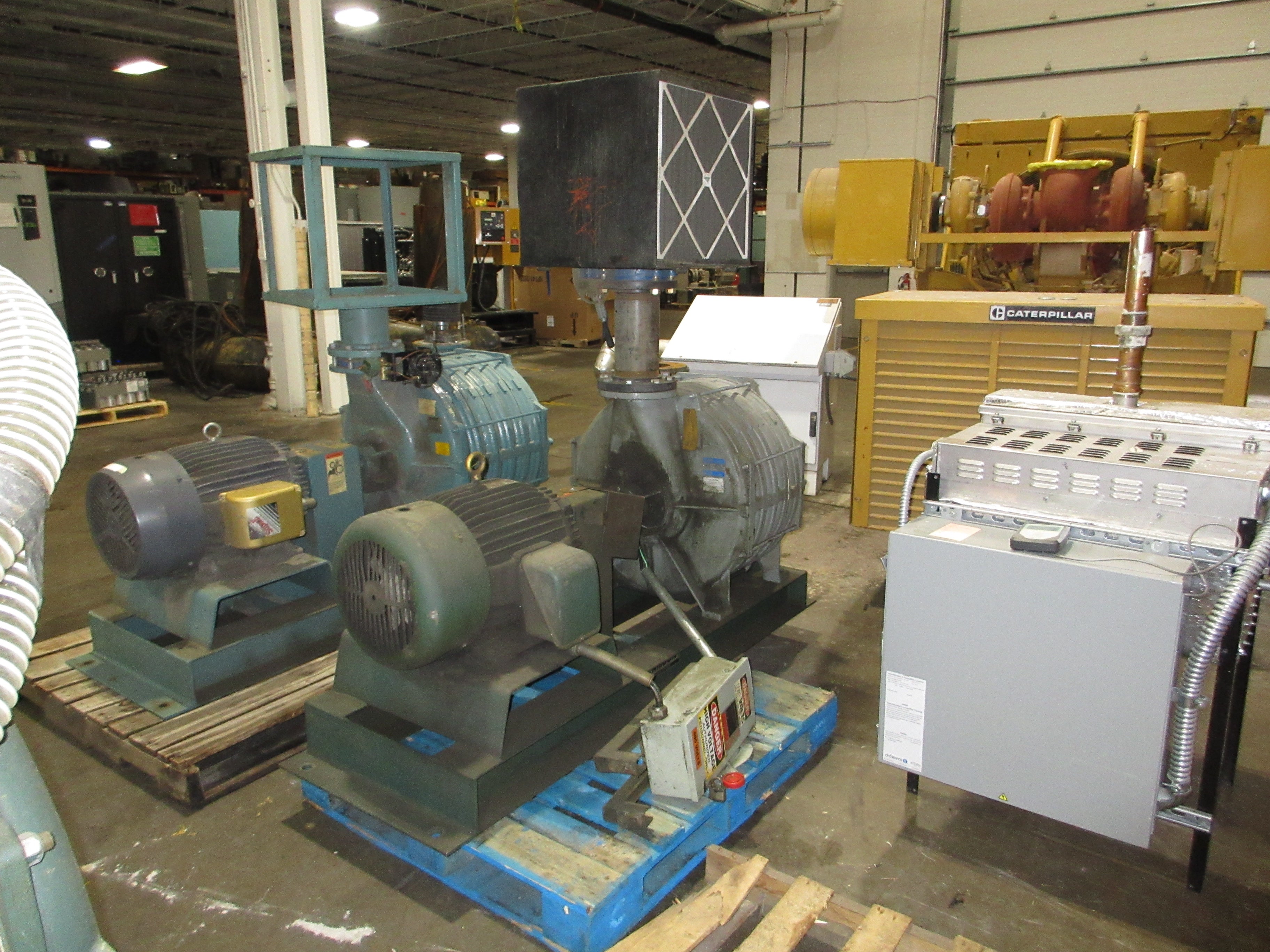 Lamson Multistage Centrifugal Blower 515-0-5-AD 40HP 230/460V 3Ph 60Hz Used