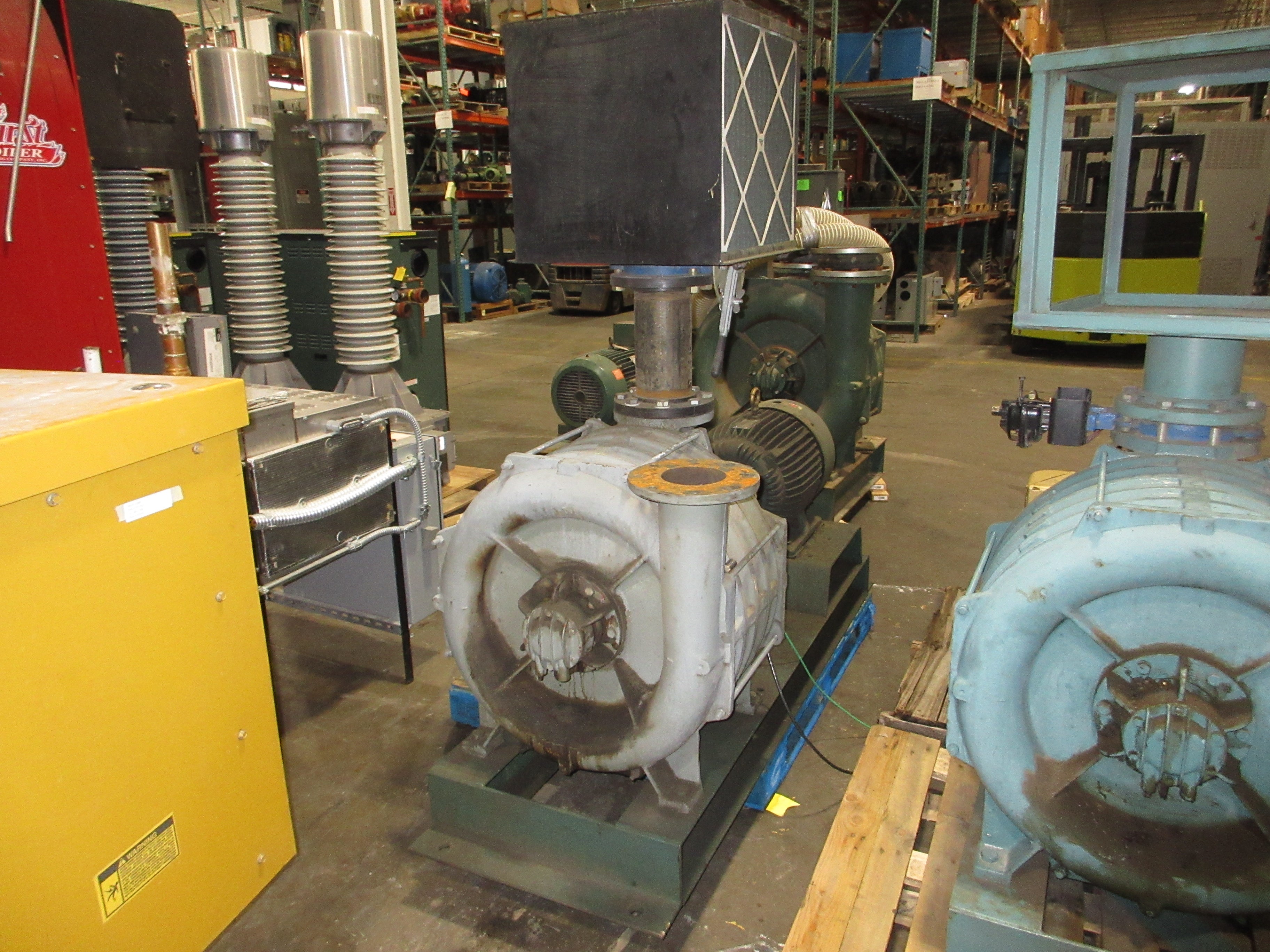 Lamson Multistage Centrifugal Blower 515-0-5-AD 40HP 230/460V 3Ph 60Hz Used