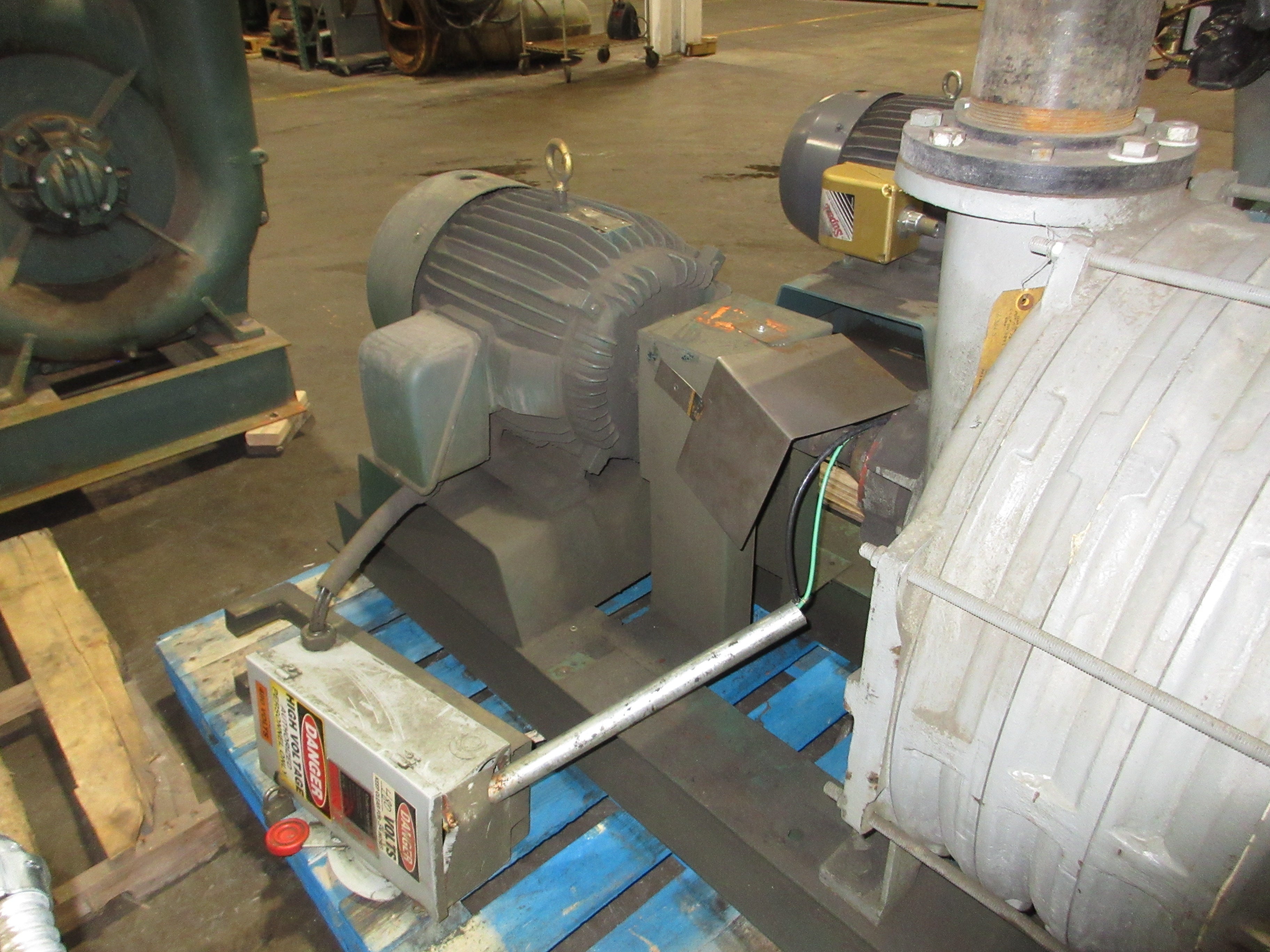 Lamson Multistage Centrifugal Blower 515-0-5-AD 40HP 230/460V 3Ph 60Hz Used