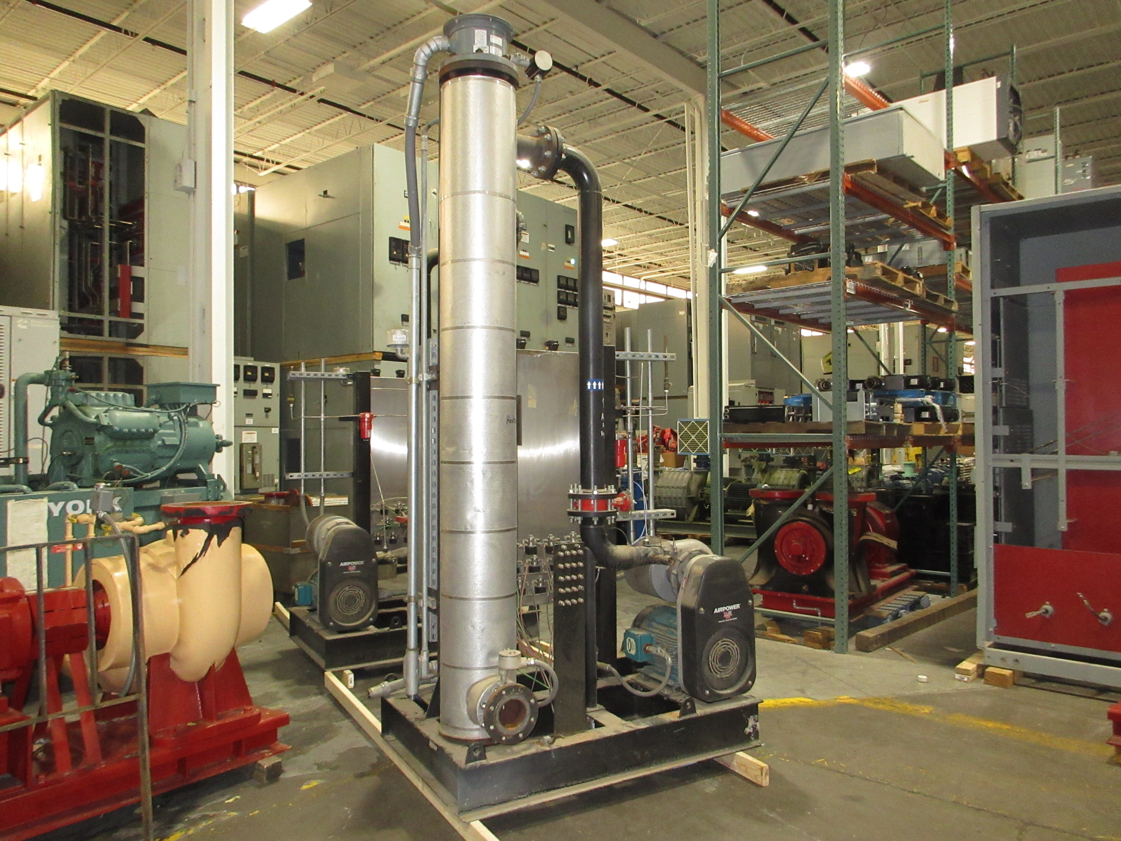 Parker GES Siloxane Removal System GES650 480V 144A 60Hz Used
