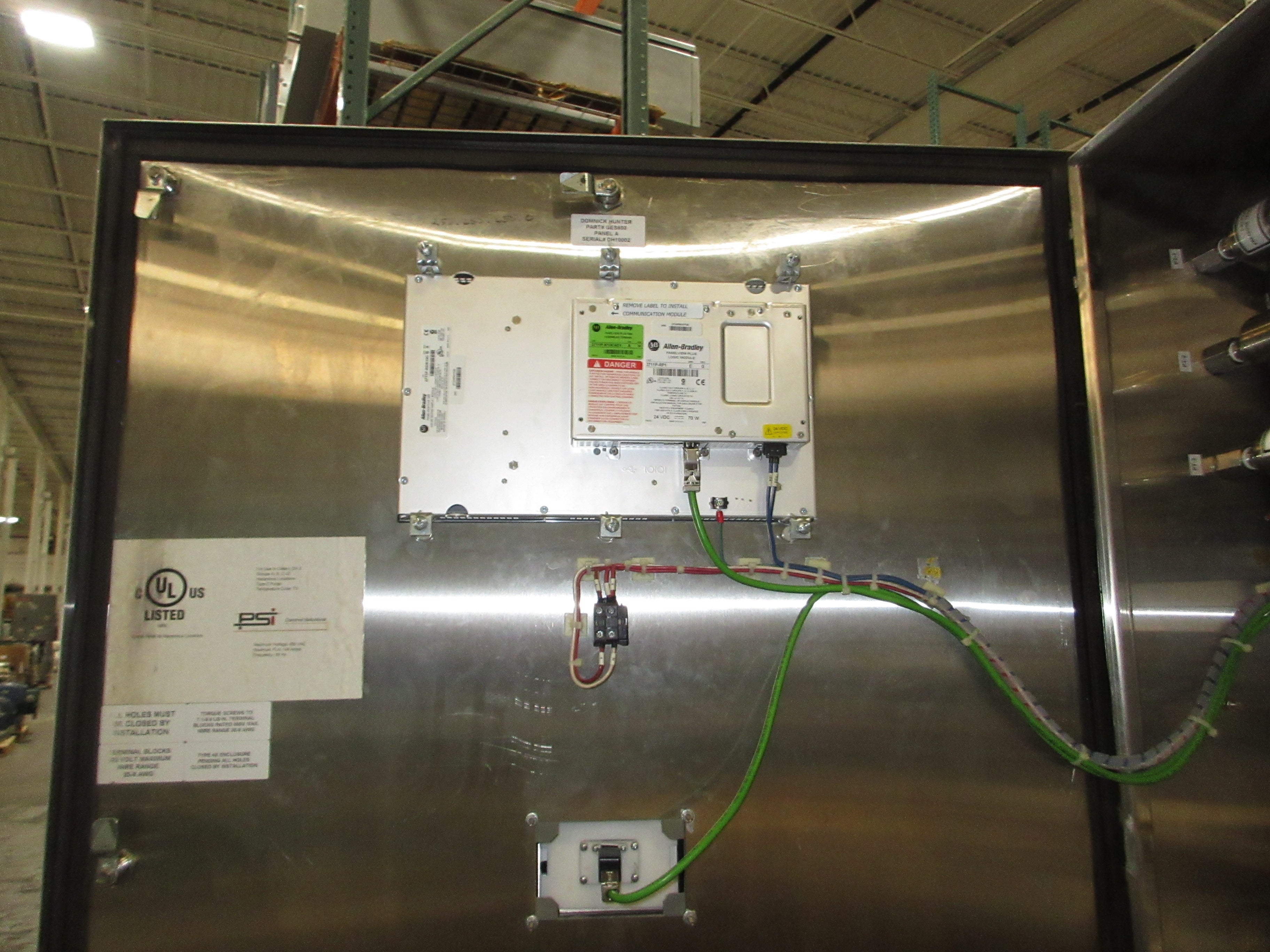 Parker GES Siloxane Removal System GES650 480V 144A 60Hz Used