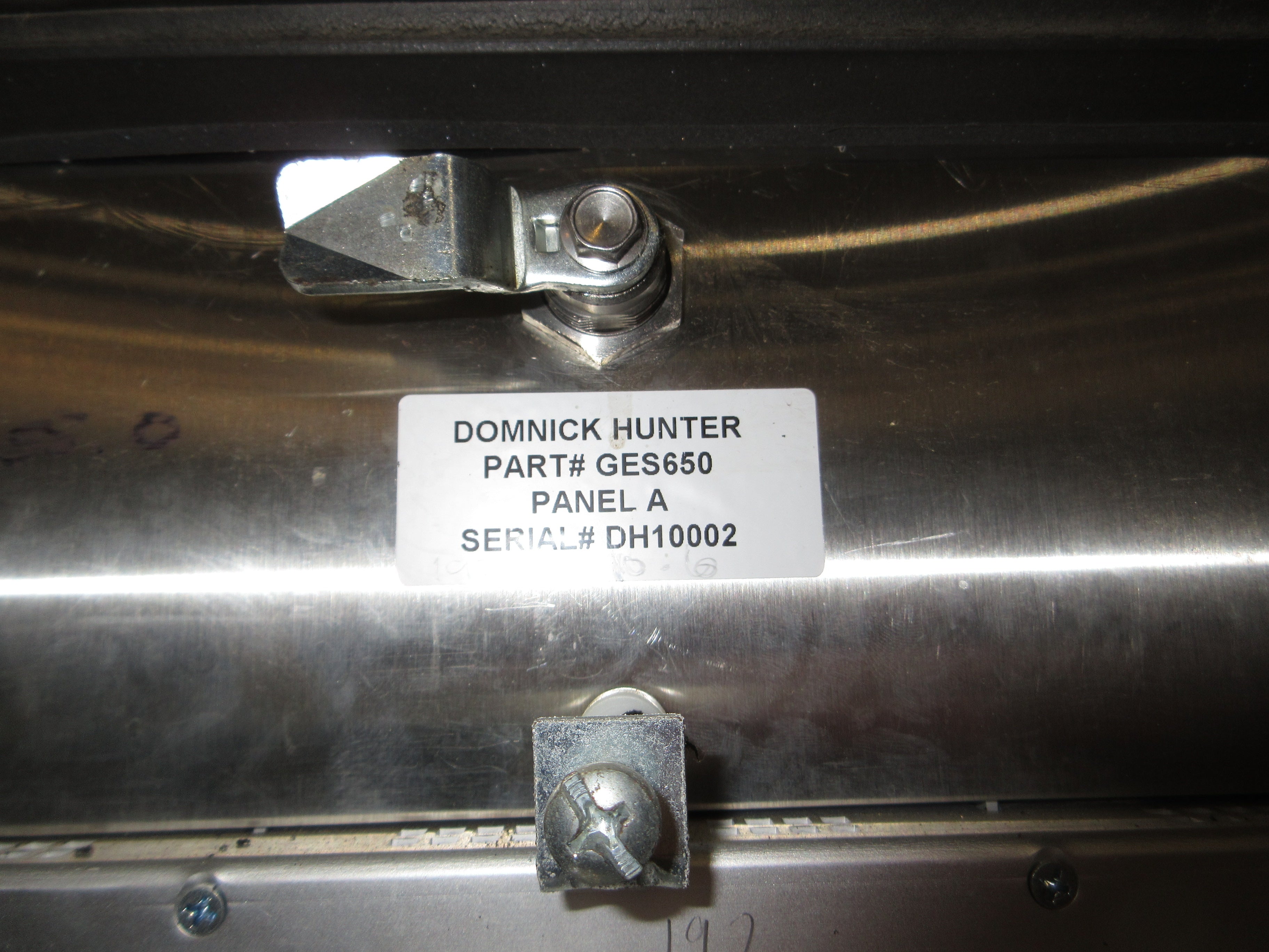 Parker GES Siloxane Removal System GES650 480V 144A 60Hz Used