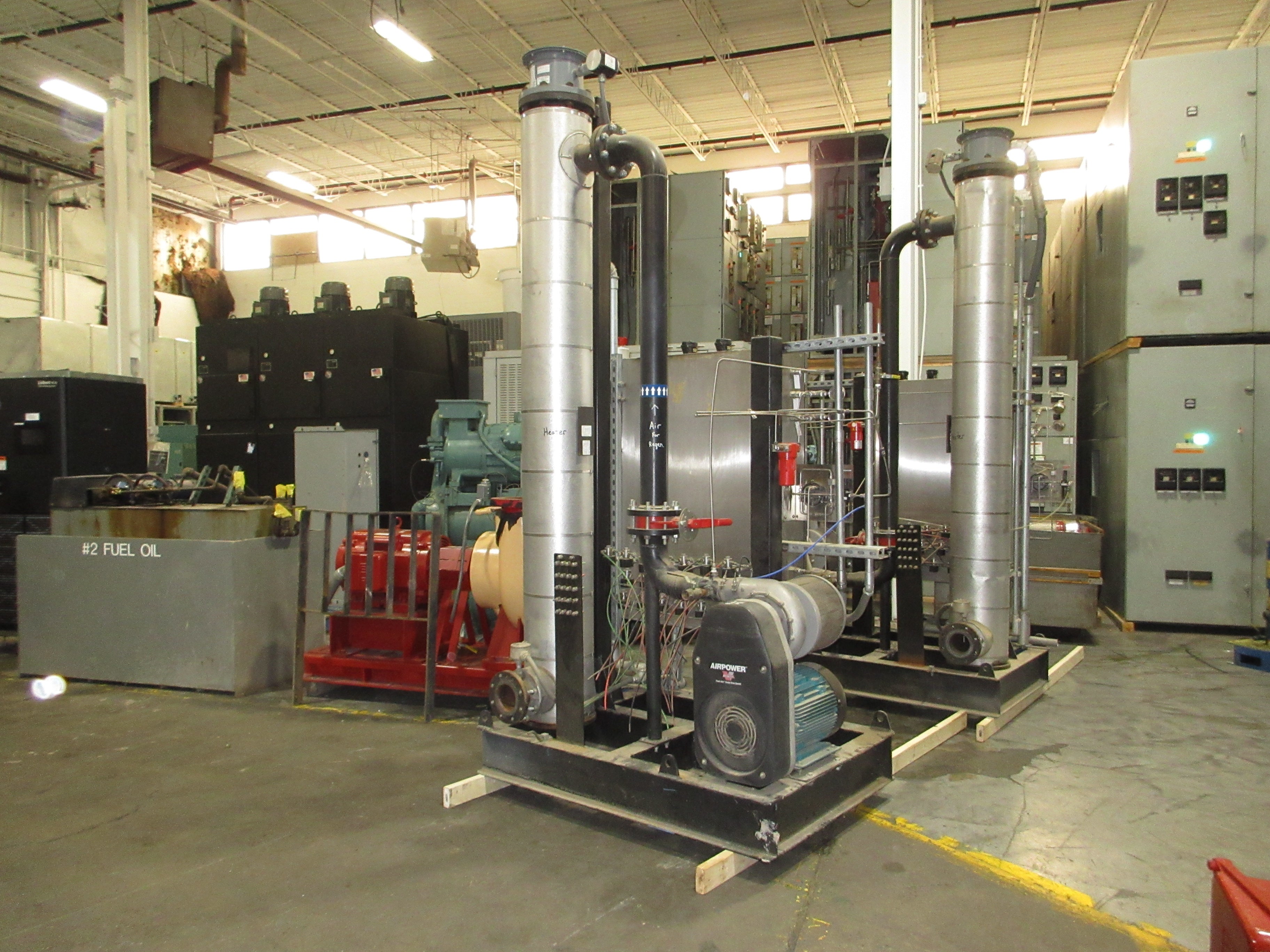 Parker GES Siloxane Removal System GES650 480V 144A 60Hz Used