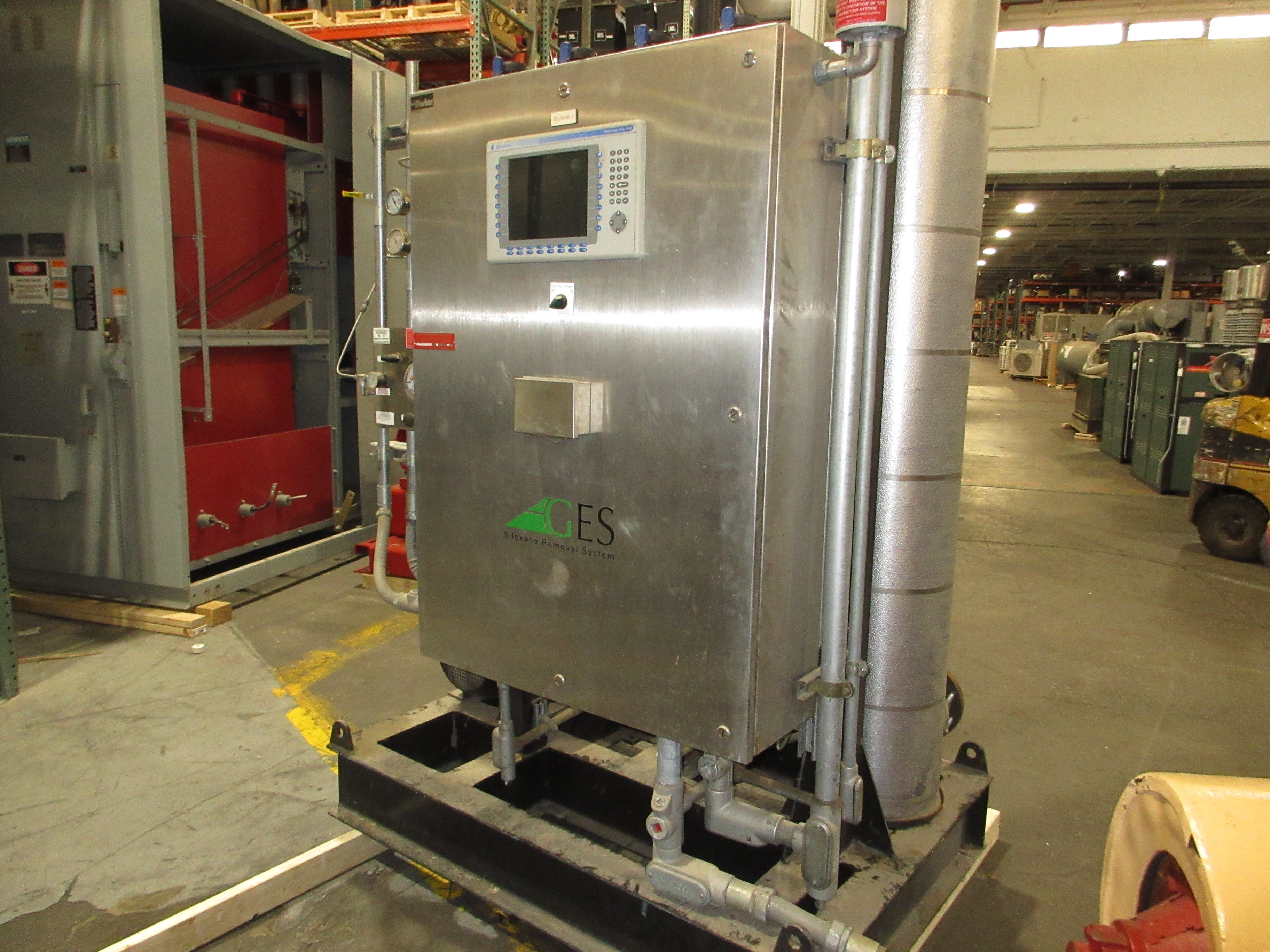 Parker GES Siloxane Removal System GES650 480V 144A 60Hz Used