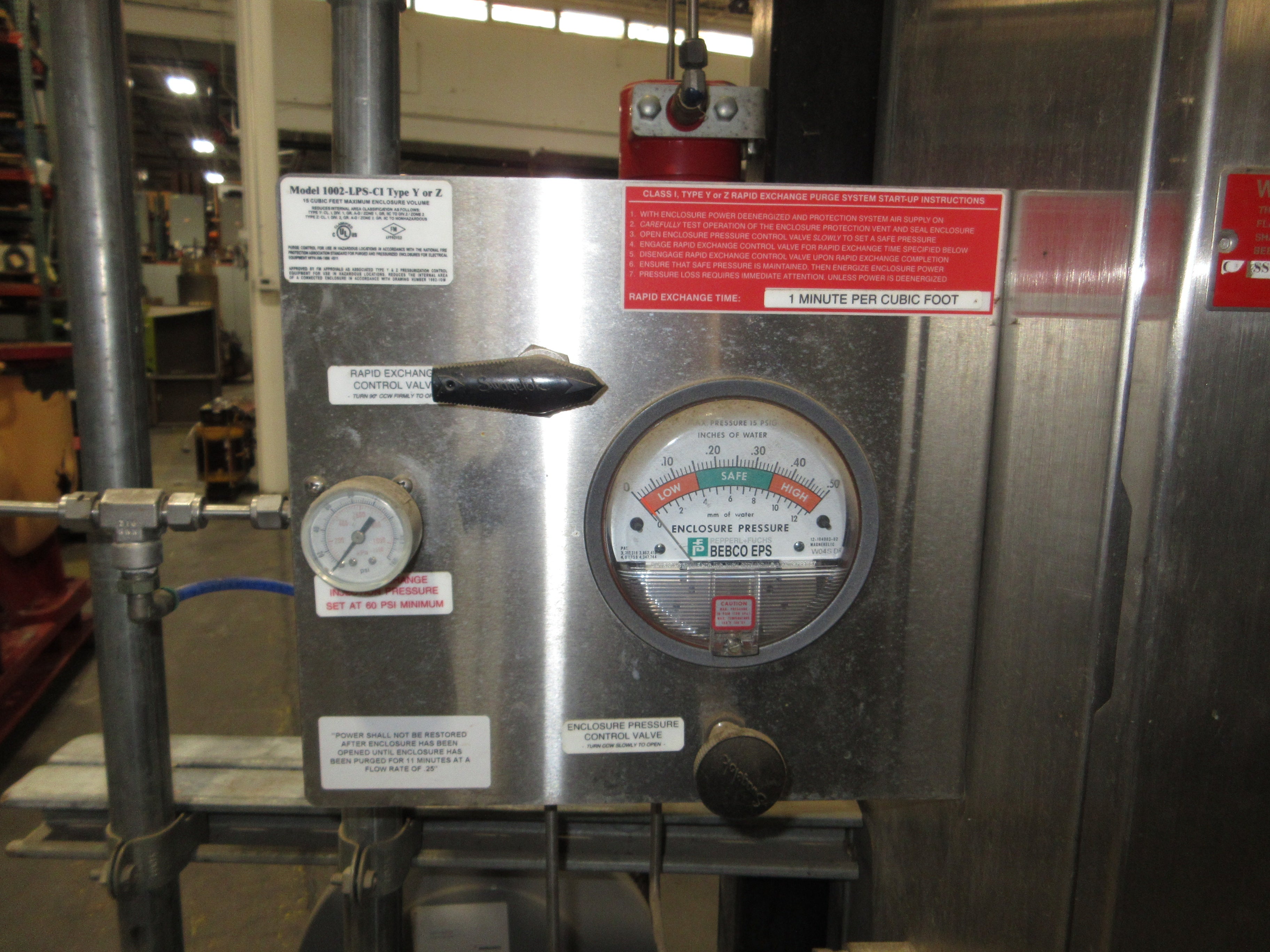 Parker GES Siloxane Removal System GES650 480V 144A 60Hz Used