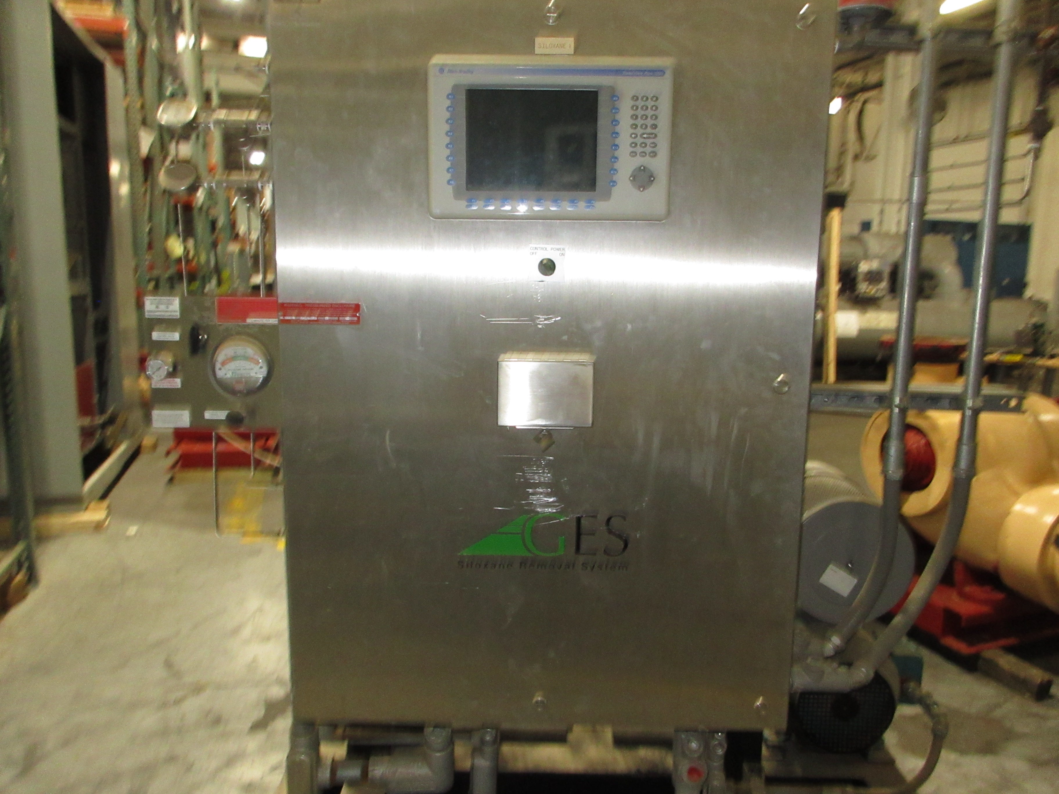 Parker GES Siloxane Removal System GES650 480V 144A 60Hz Used
