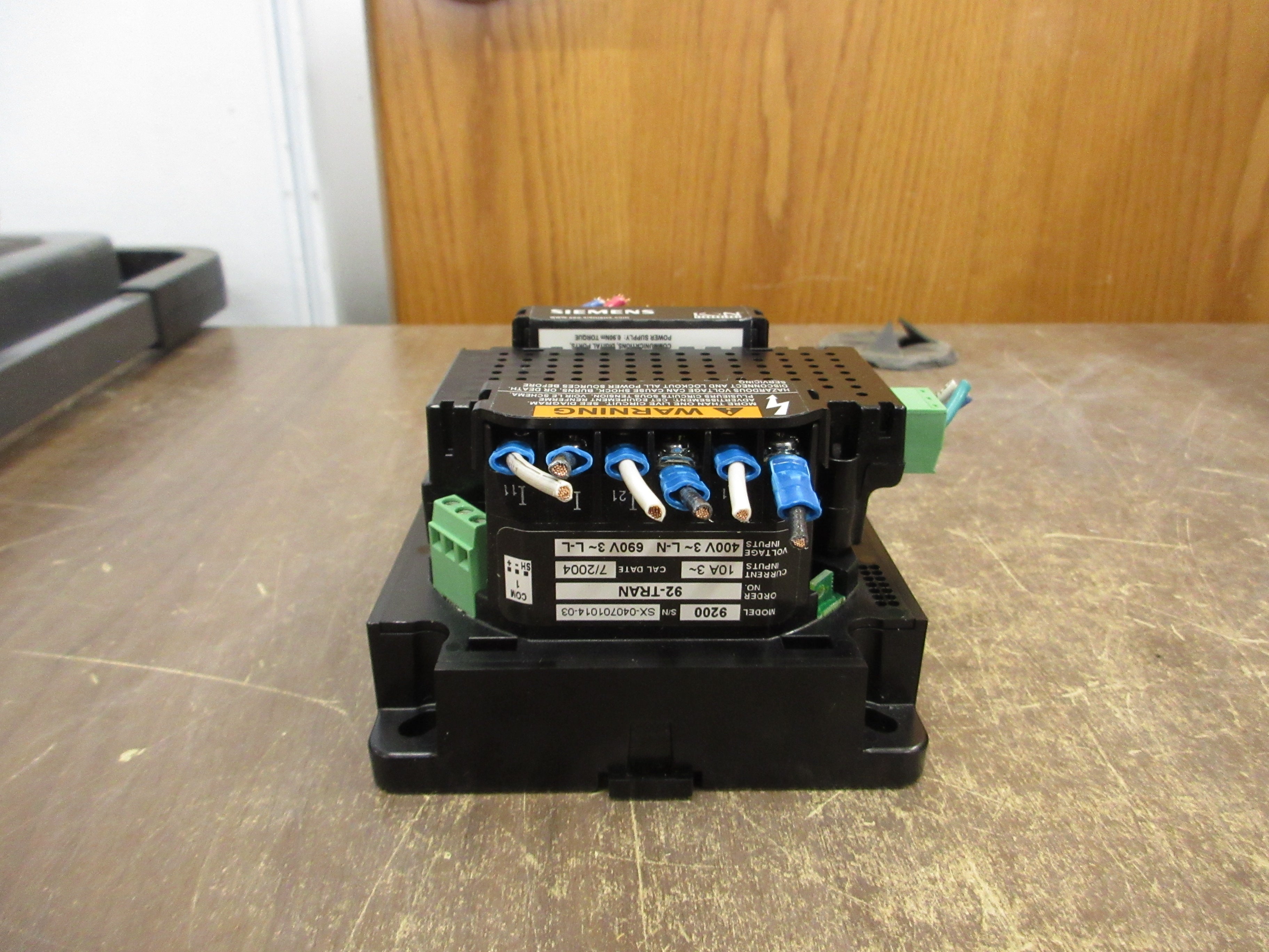 Siemens Ion Power Meter 9200 92-TRAN 3Ph 690V L-L 400V L-N Used