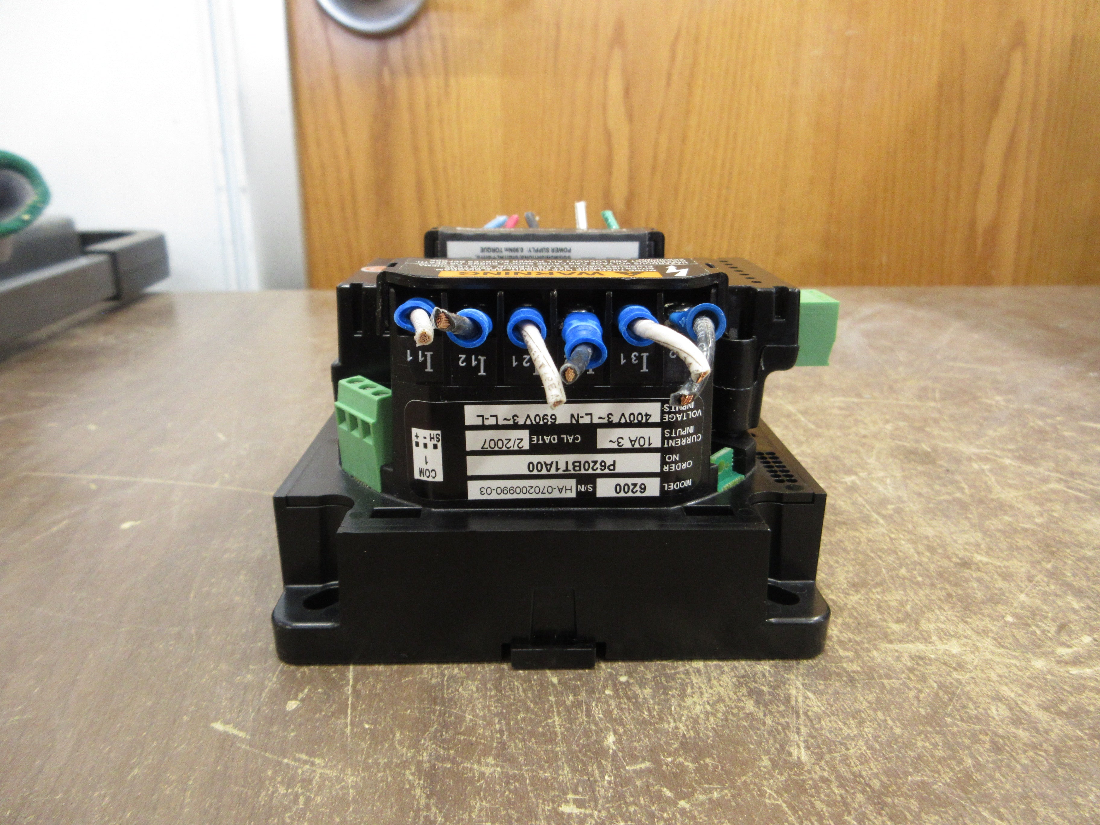 PowerLogic Ion Power Meter 6200 P620BT1A00 3Ph 400V L-N 690V L-L Used