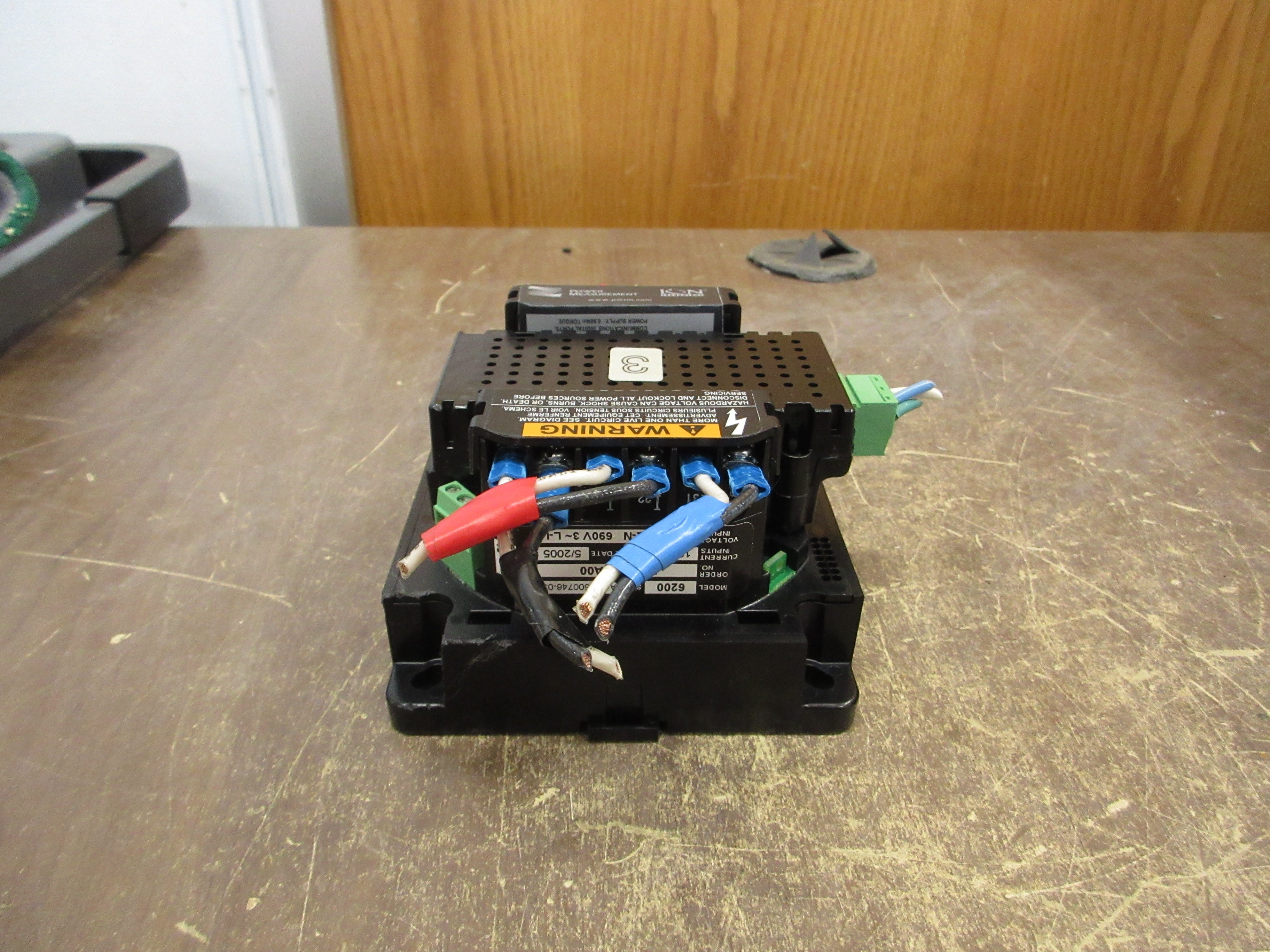 Power Measurement Ion Power Meter 6200 P620BT1A00 3Ph 400V L-N 690V L-L Used