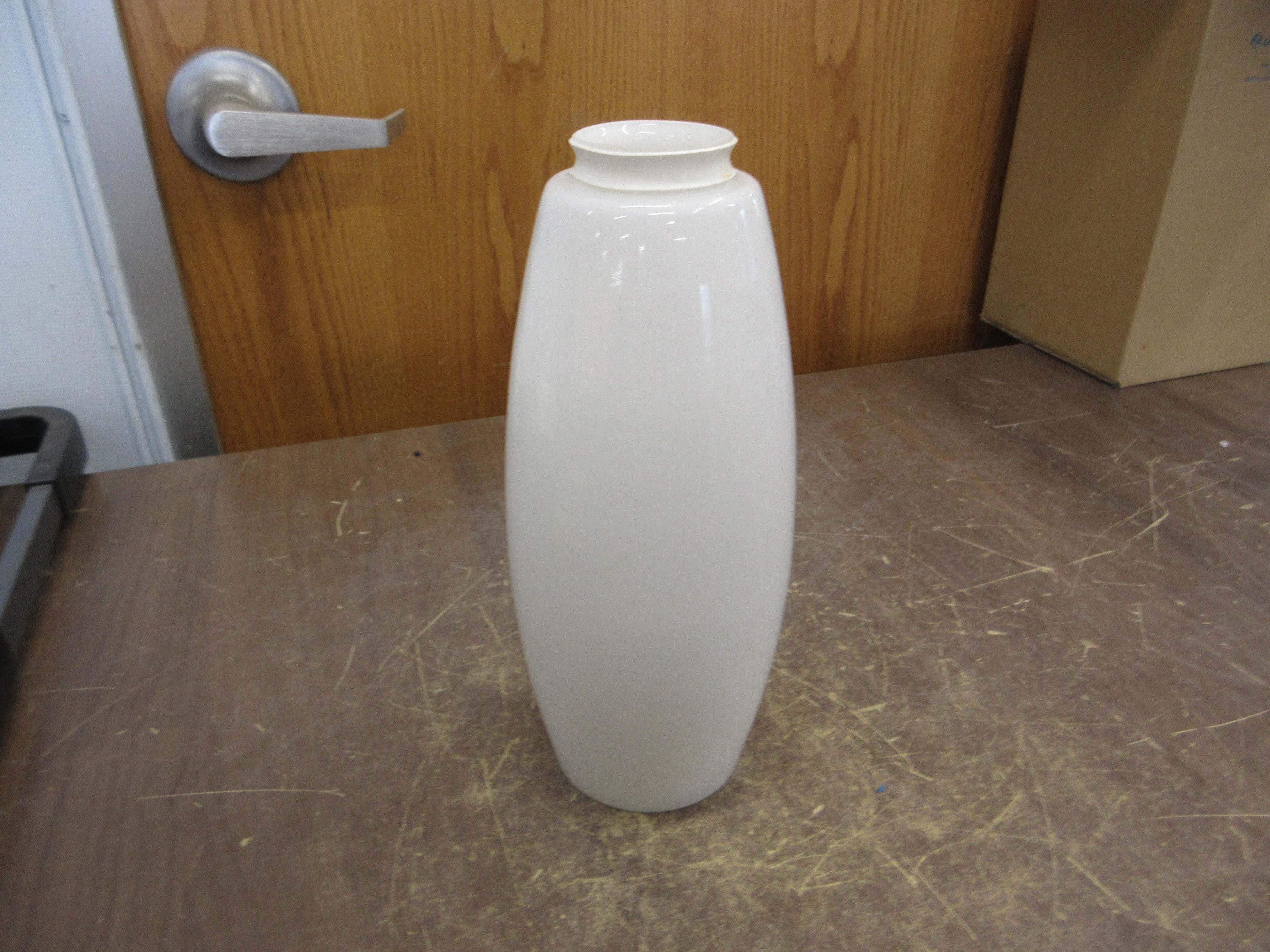 Lithonia Lighting Mini Pendant DBLT 1001 Opal White Bullet Glass *Damaged Box*