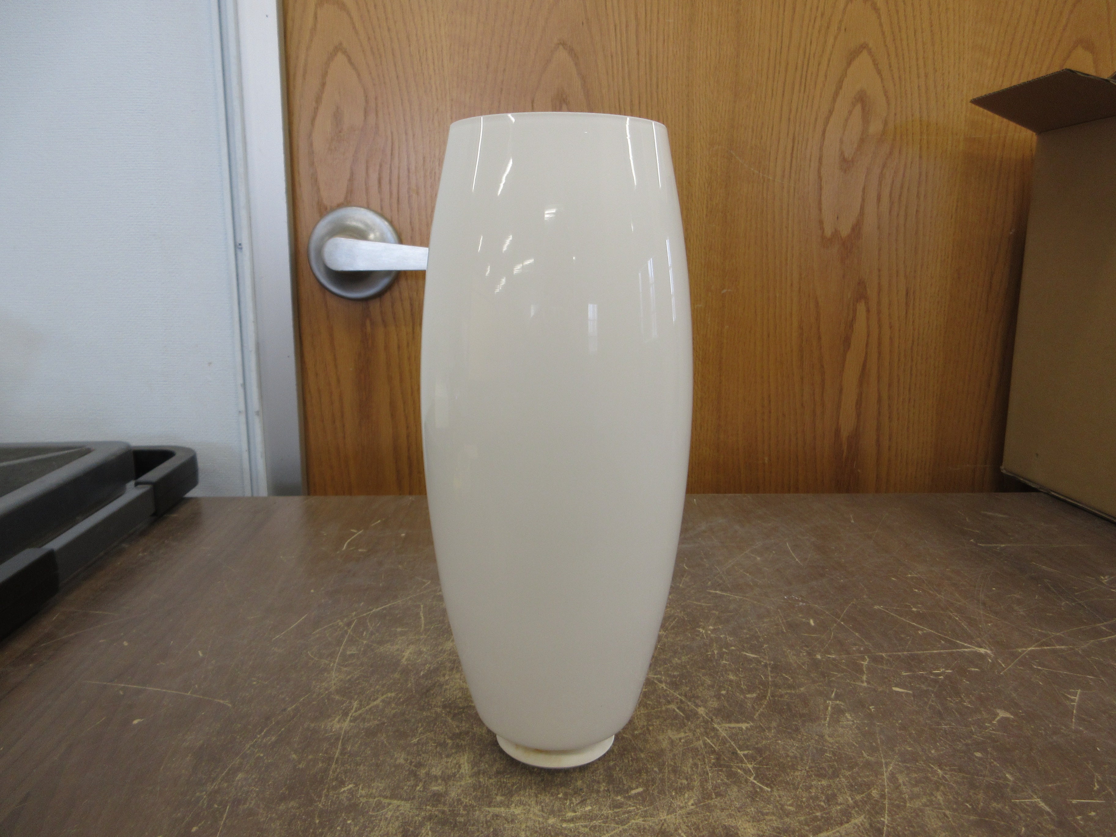 Lithonia Lighting Mini Pendant DBLT 1001 Opal White Bullet Glass *Damaged Box*